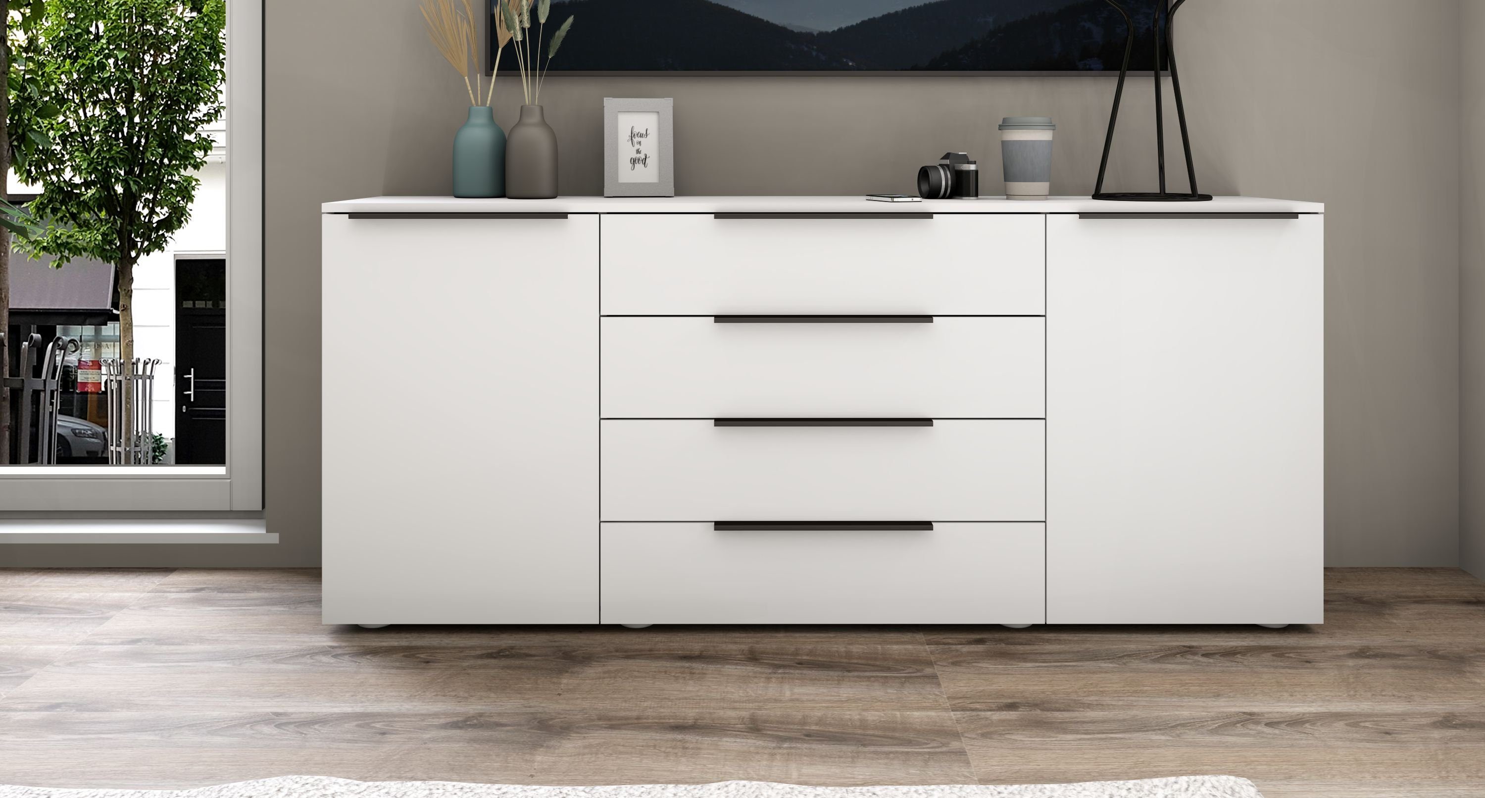 borchardt Möbel Dressoir Tom Breedte 166 cm