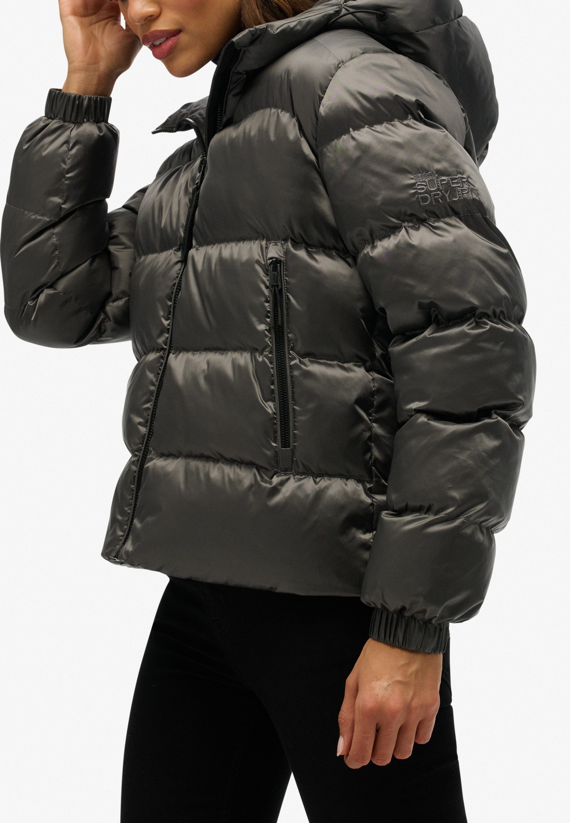 Superdry Gewatteerde jas HOODED LUXE SPORTS PUFFER
