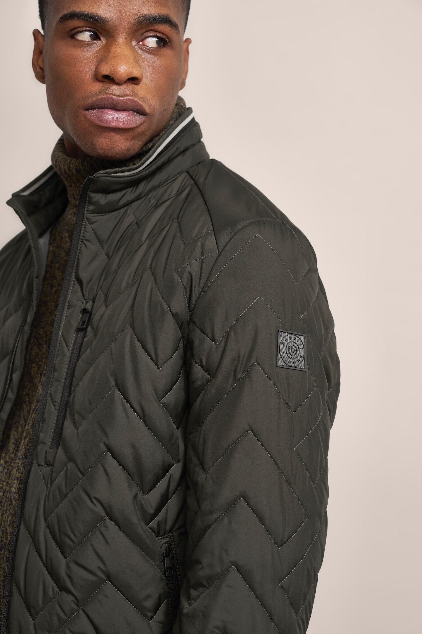 Bugatti Blouson in stiksel-look