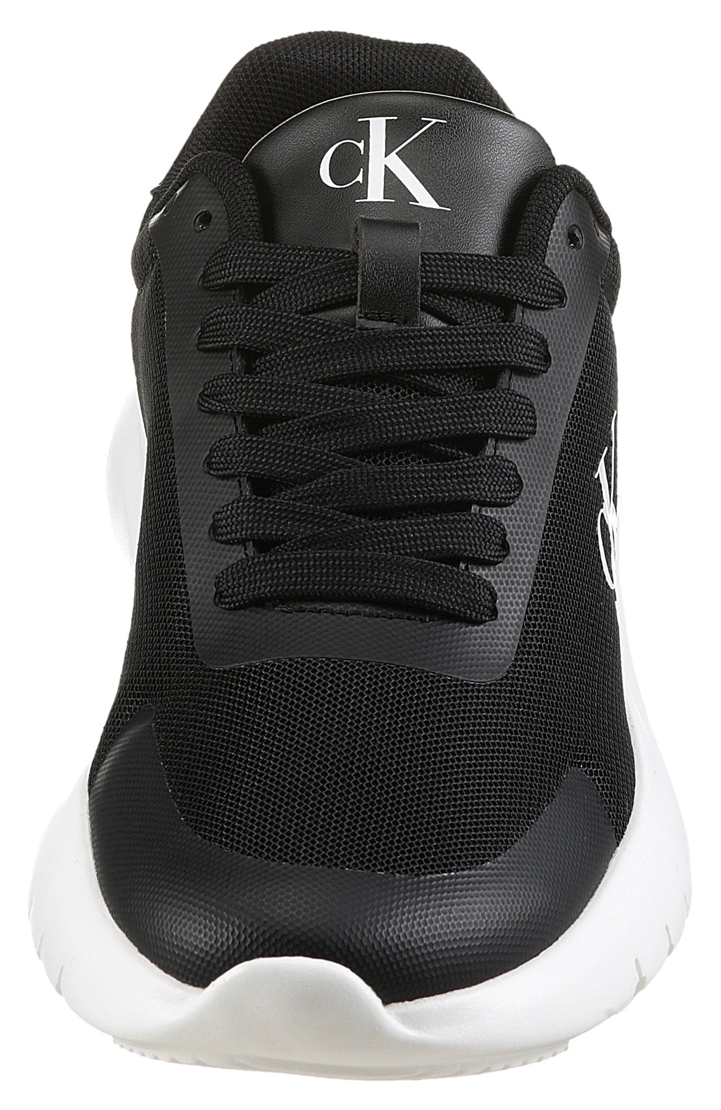 Calvin Klein Sneakers met sleehak 3 EVA RUNNER MESH WN , vrijetijdsschoen, lage schoen, veterschoen met logo-opdruk