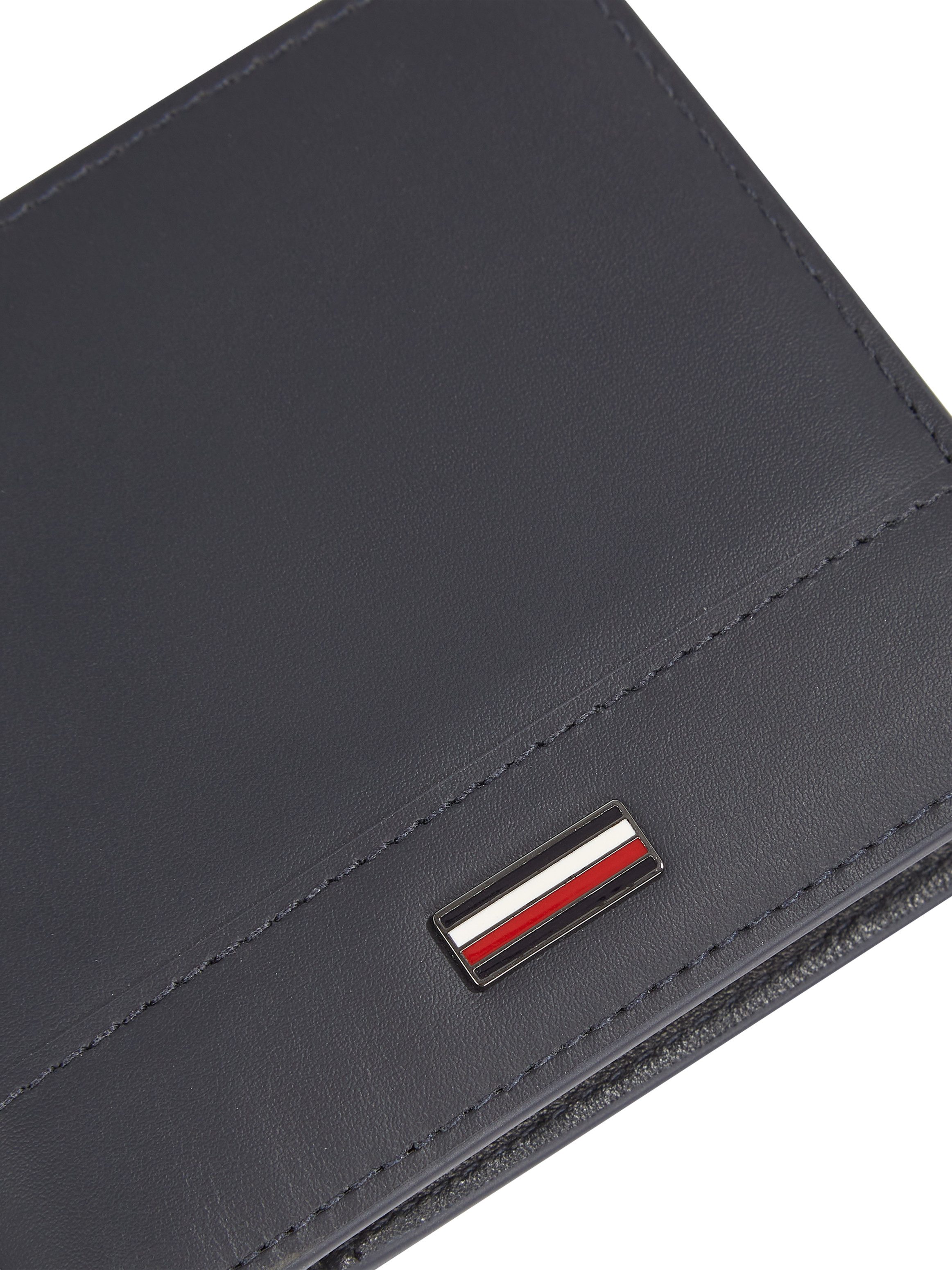 Tommy Hilfiger Portemonnee TH CORP CC AND COIN , heren portemonnee, portemonnee met tommy-strepen aan de binnenkant