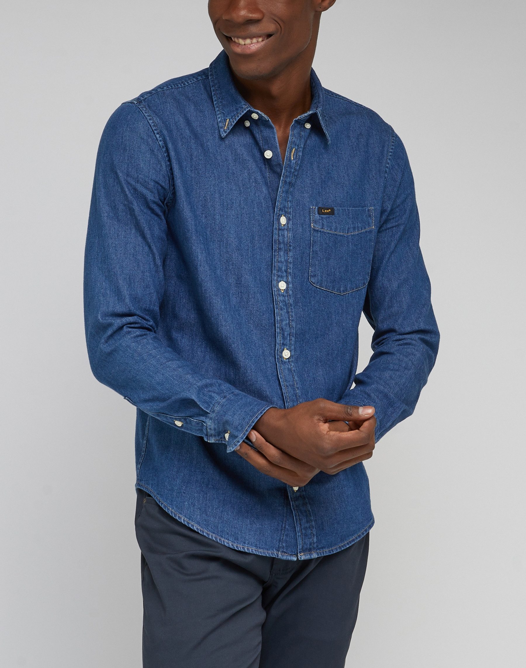 Lee® Jeans overhemd LEE BUTTON DOWN
