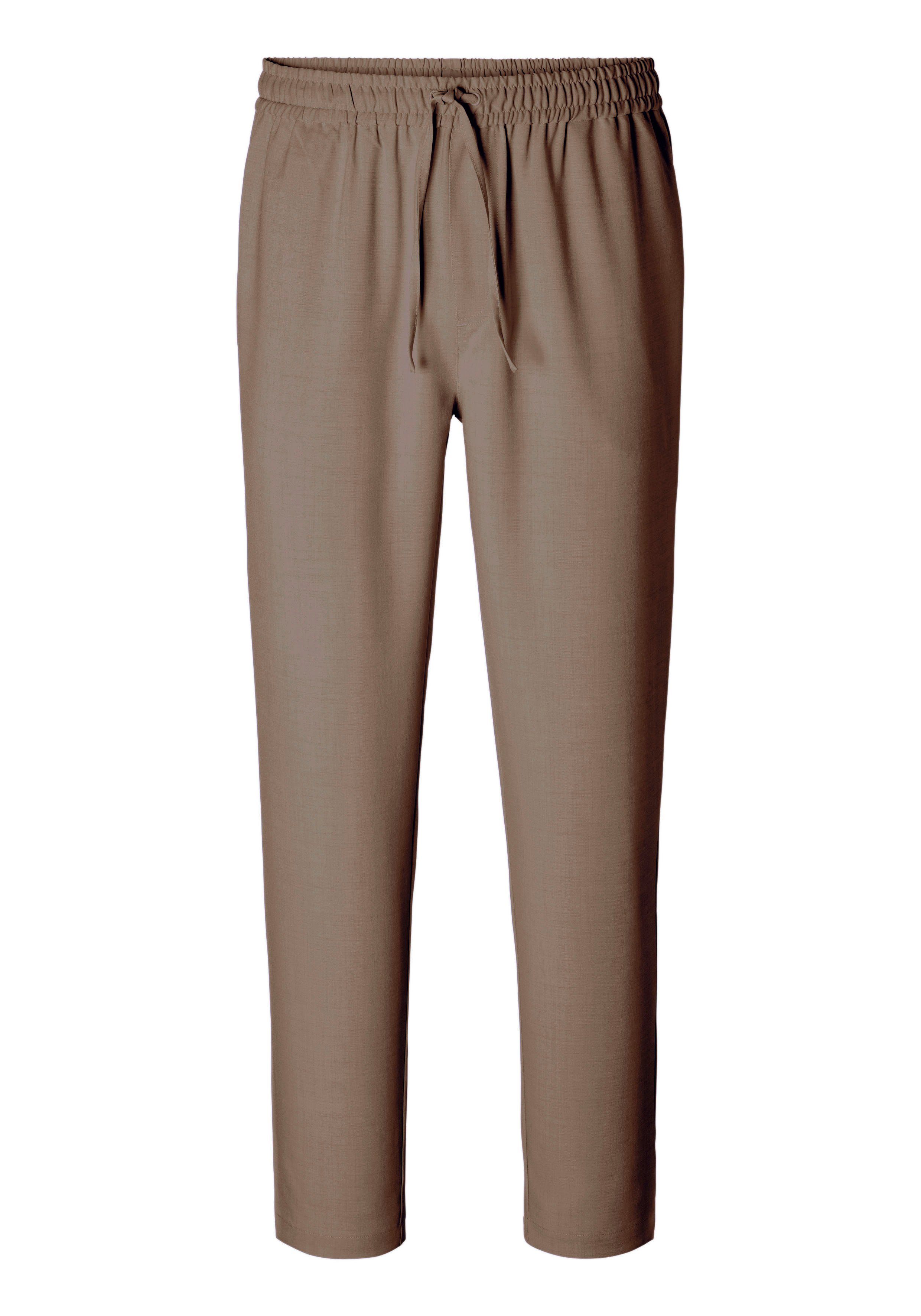 John Devin Jogpants Slim fit van lichte weefkwaliteit