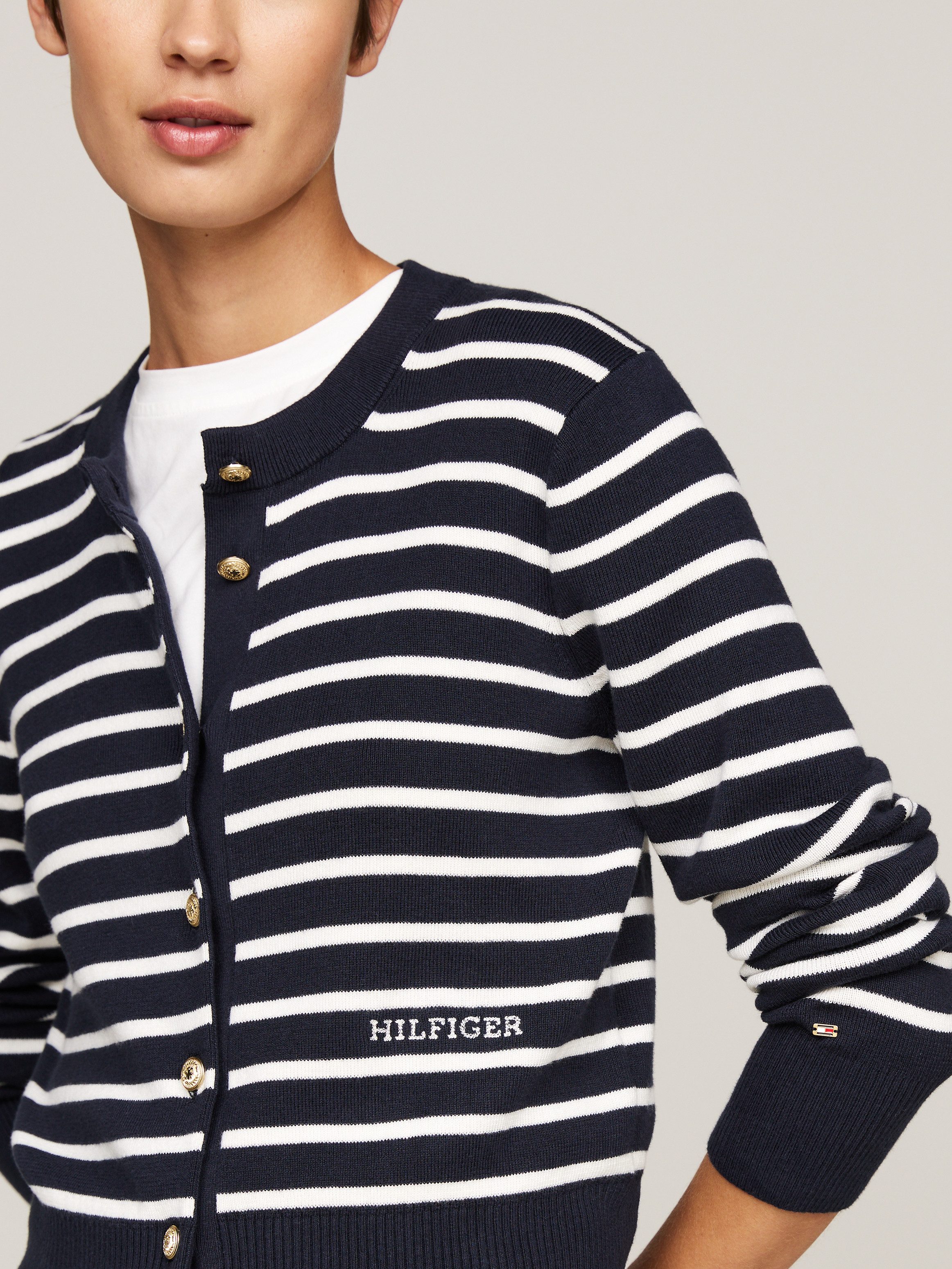 Tommy Hilfiger Vest met gestempeld logo