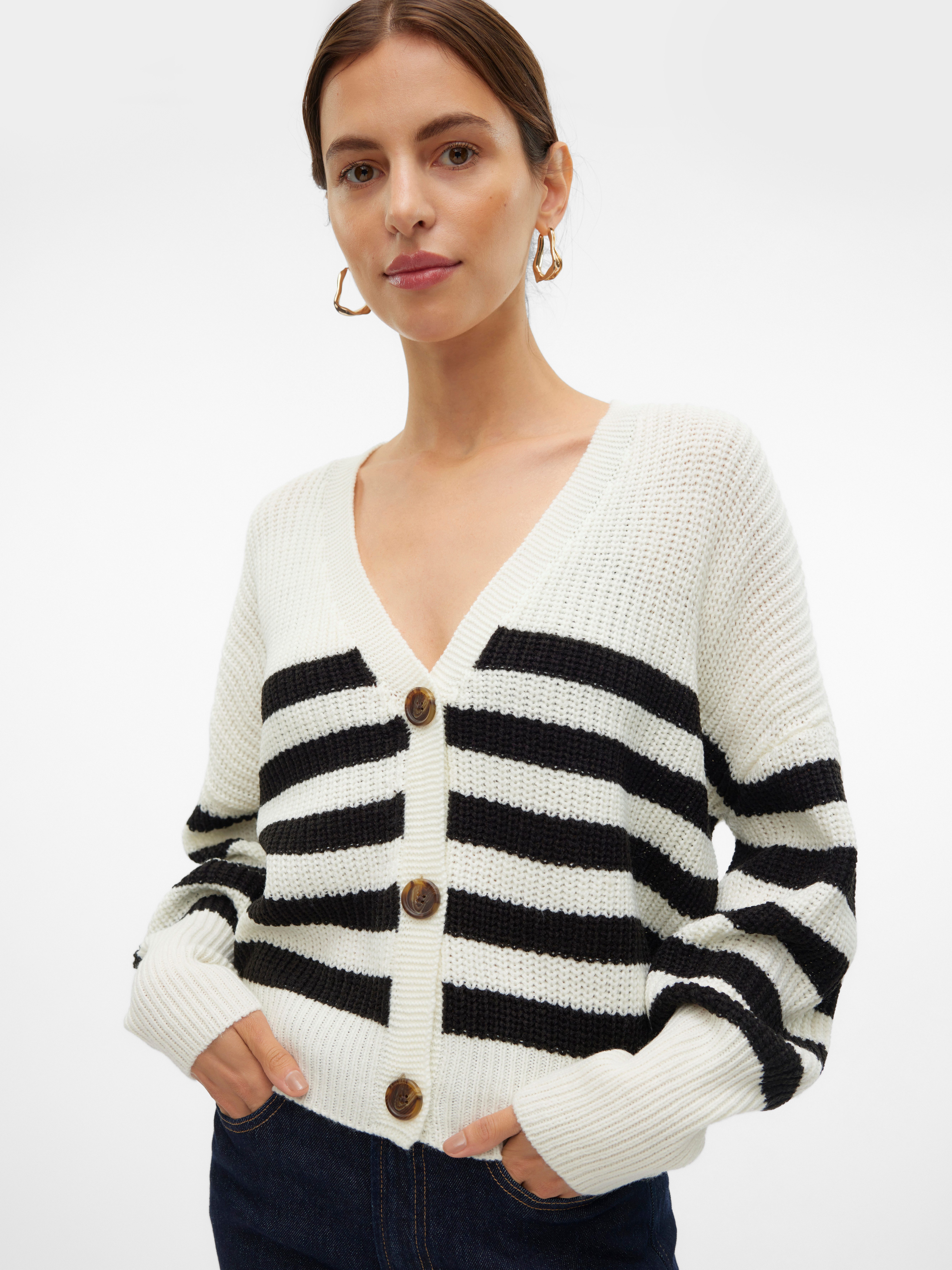 Vero Moda Vest VMLEA LS V-NECK CUFF CARDIGAN