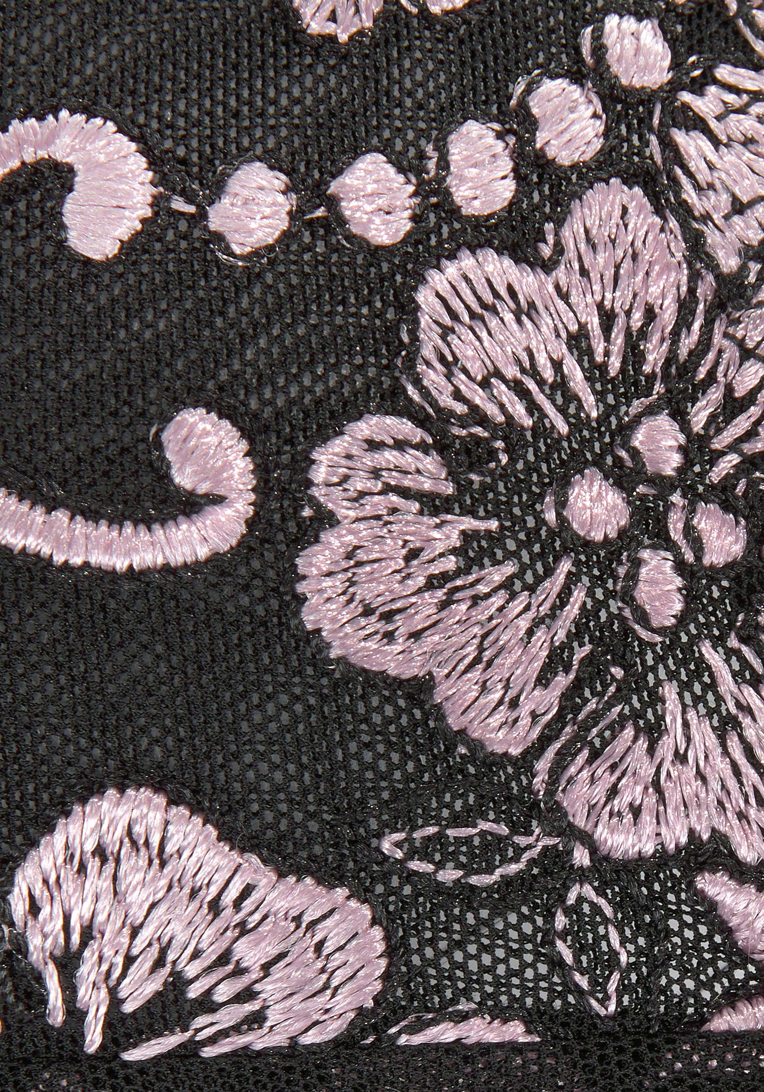 Lascana Beugel-bh WANDA met borduurkant in bloemetjes-look dessous