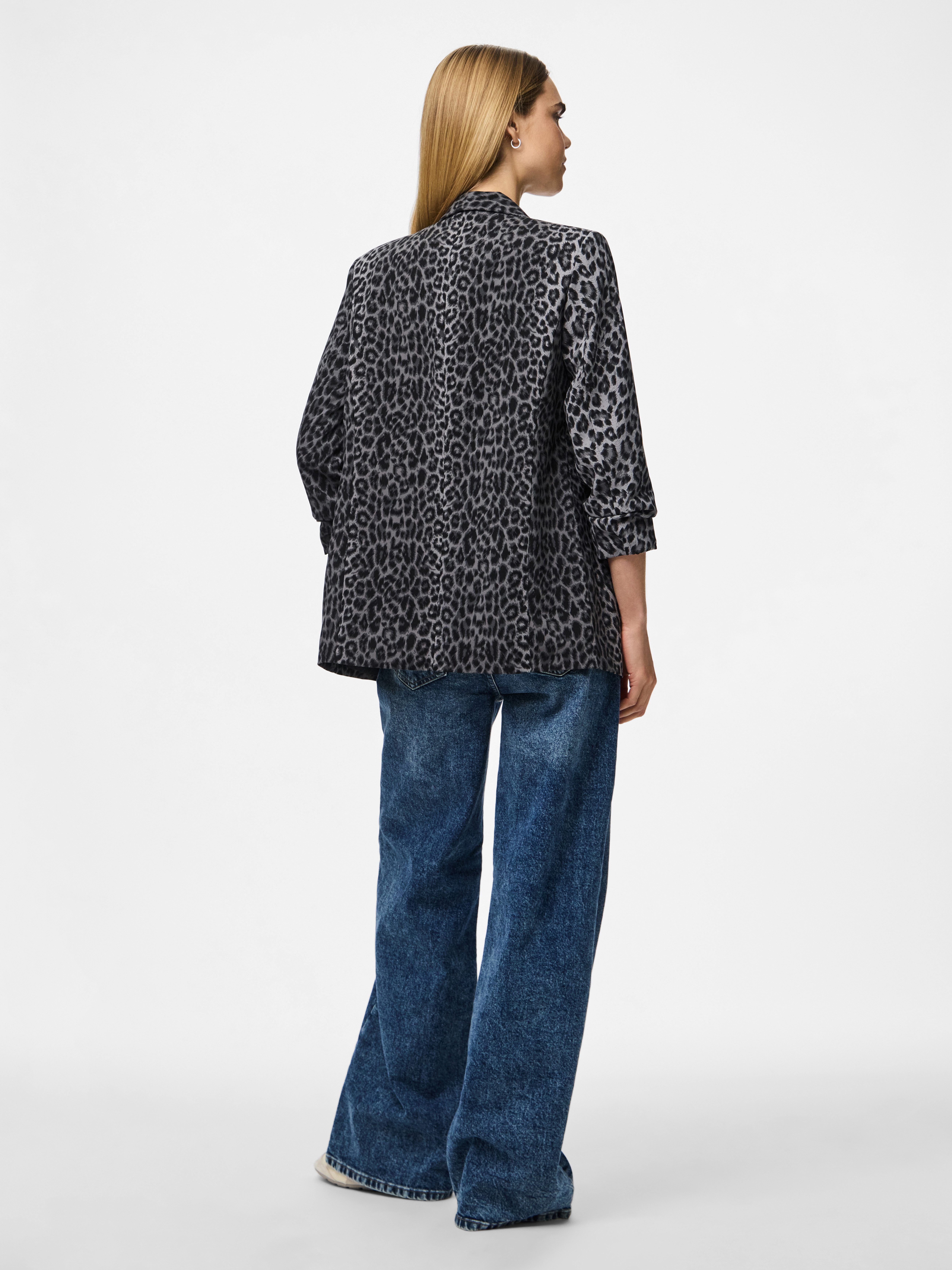 pieces Blouseblazer PCBOSELLA 3/4 PRINTED BLAZER NOOS