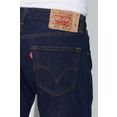 levi's straight jeans 501 blauw