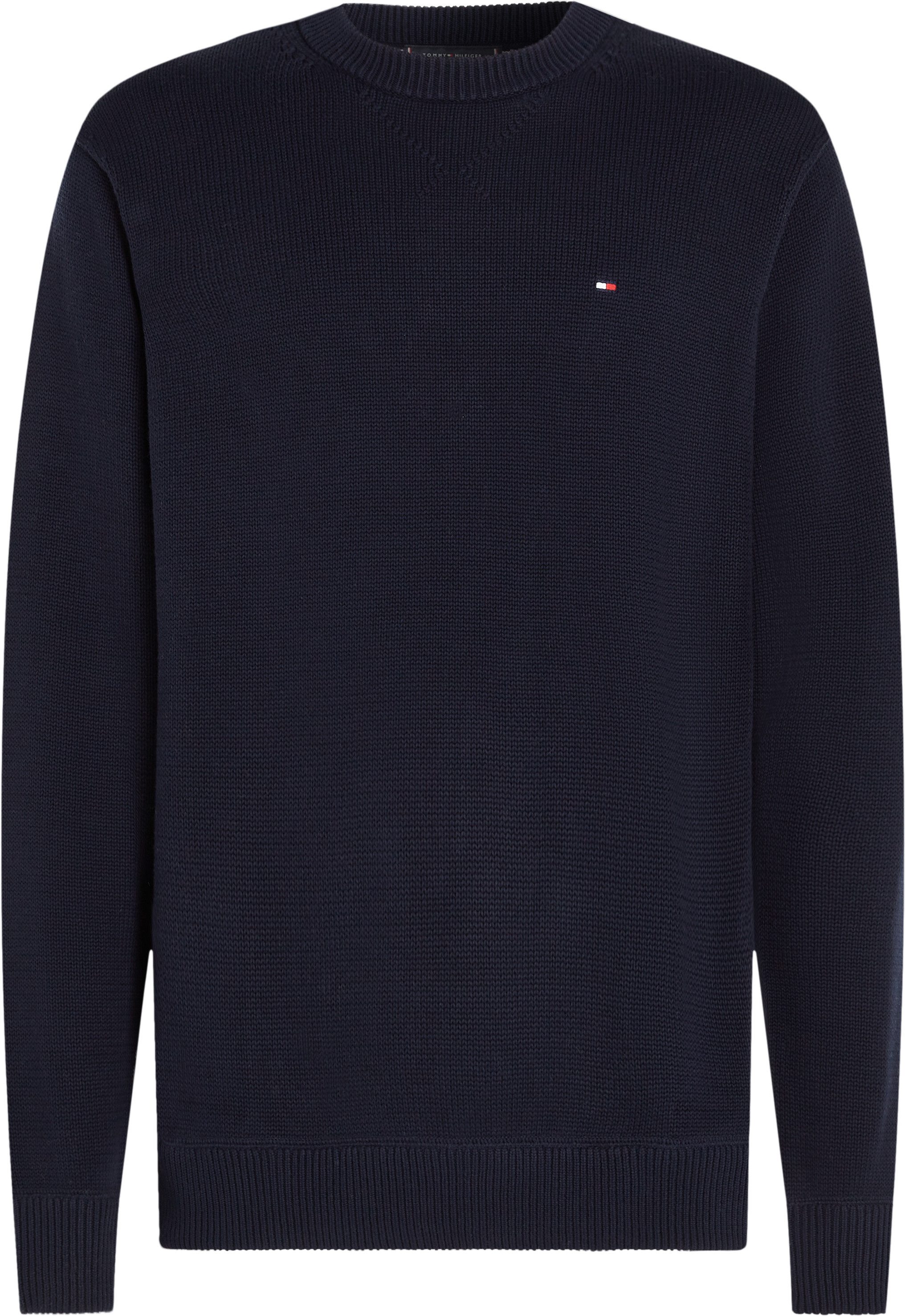 Tommy Hilfiger Gebreide trui CHUNKY COTTON C NECK