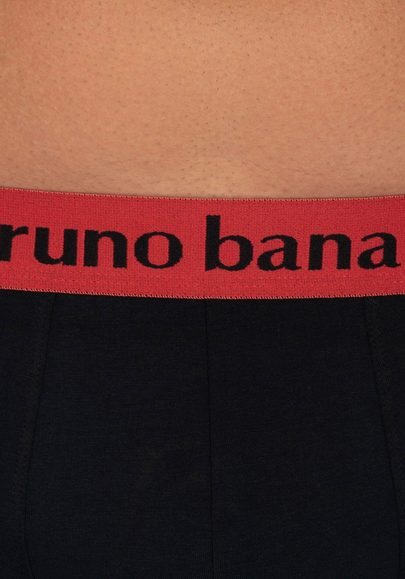 Bruno Banani Boxershort met contrasterend logo-tailleband (2 stuks, Set van 2)
