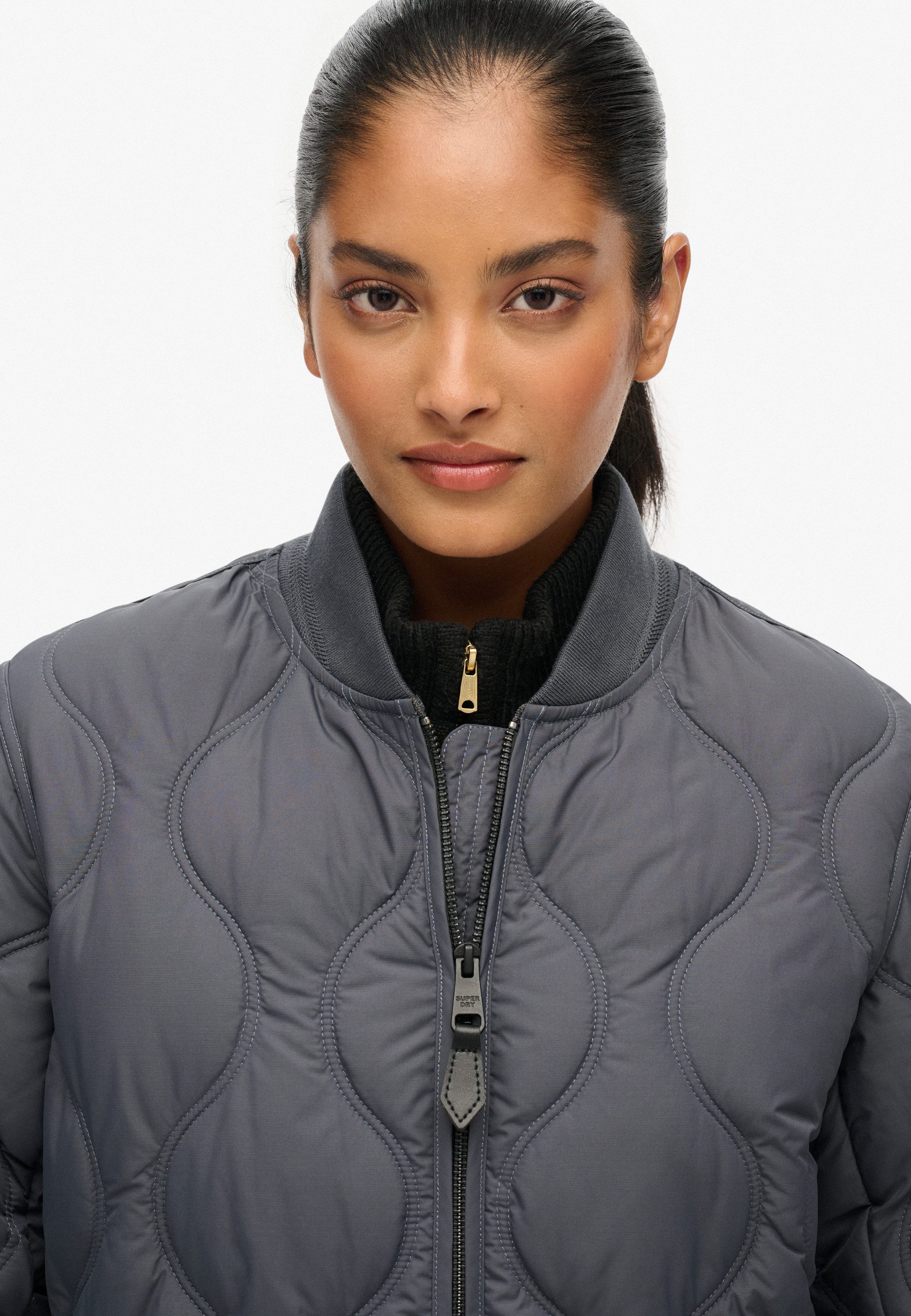 Superdry Gewatteerde jas SHORT QUILTED LINER JACKET