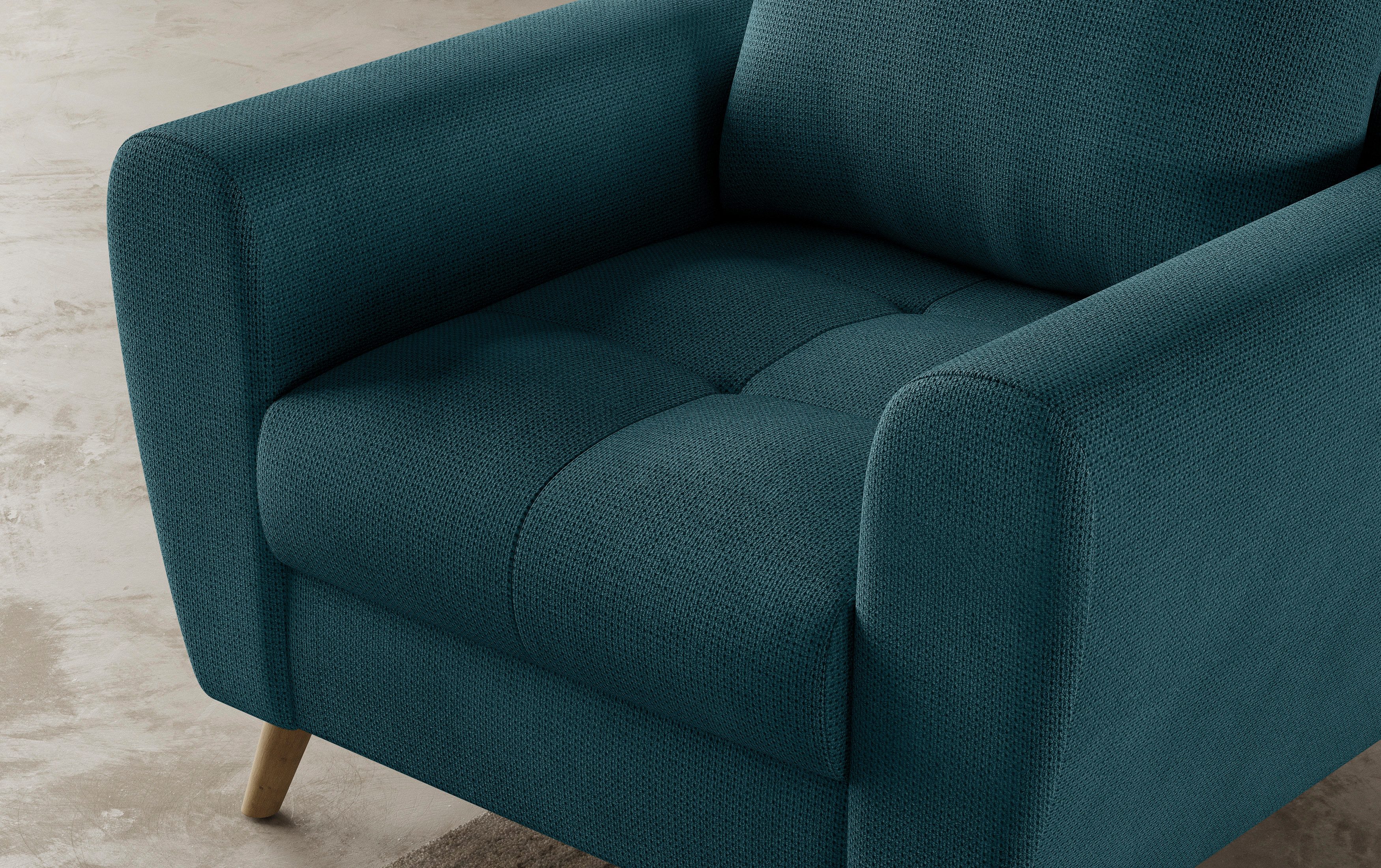 Mr. Couch Fauteuil Blackburn II Geschikt voor de set, optioneel met koudschuim
