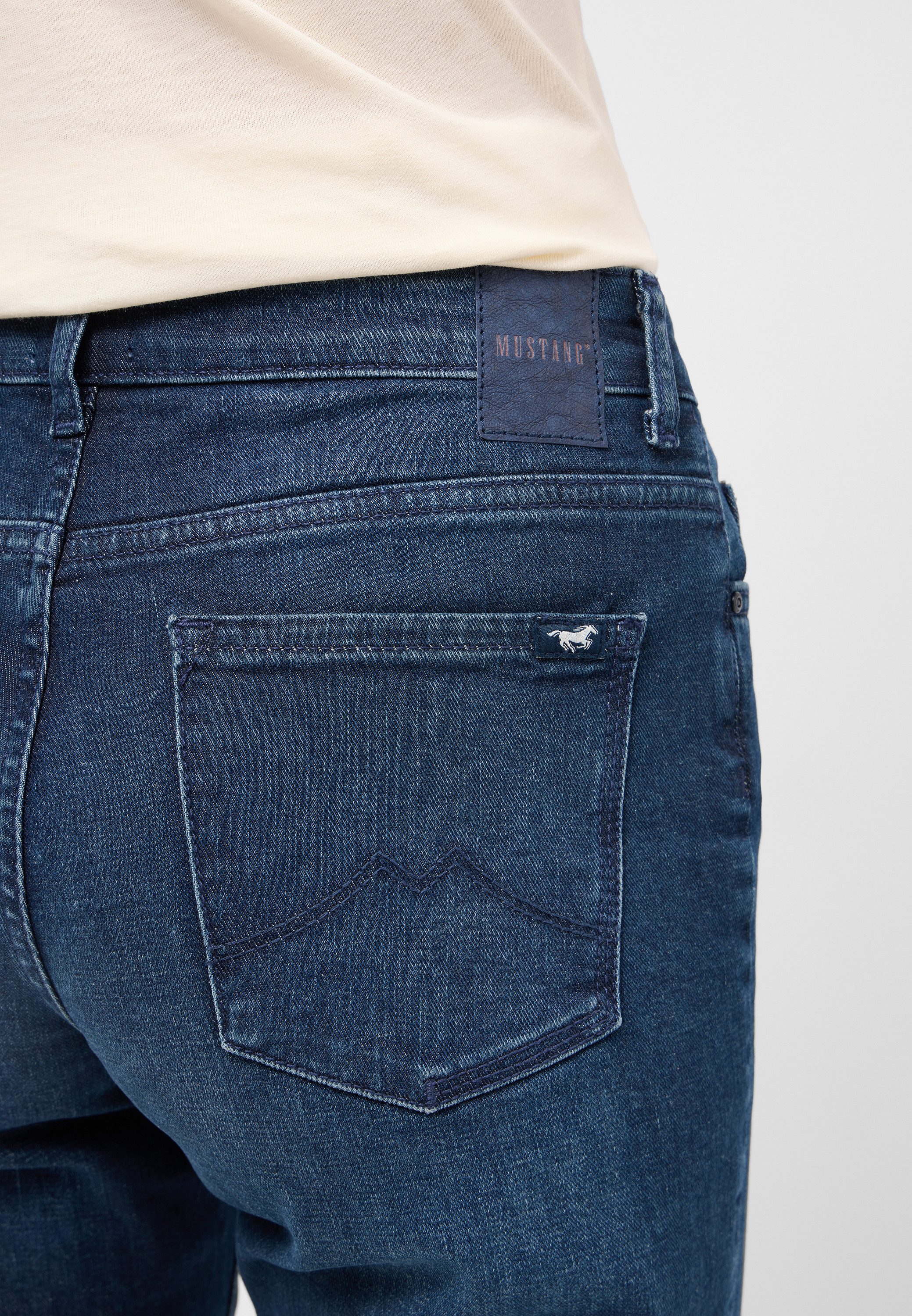 MUSTANG Straight jeans Dames stijl Crosby relaxed recht