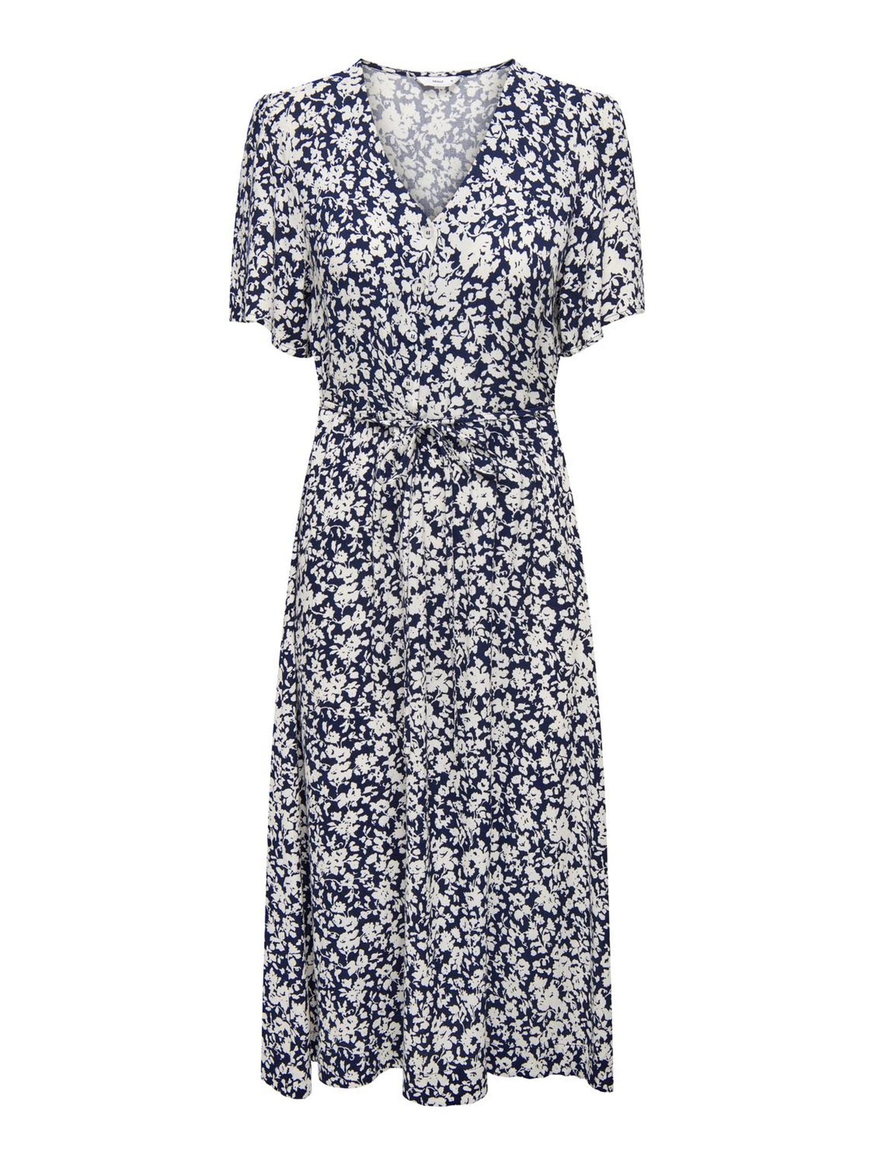 Only Zomerjurk ONLHALIA S/S MIDI DRESS WVN NOOS