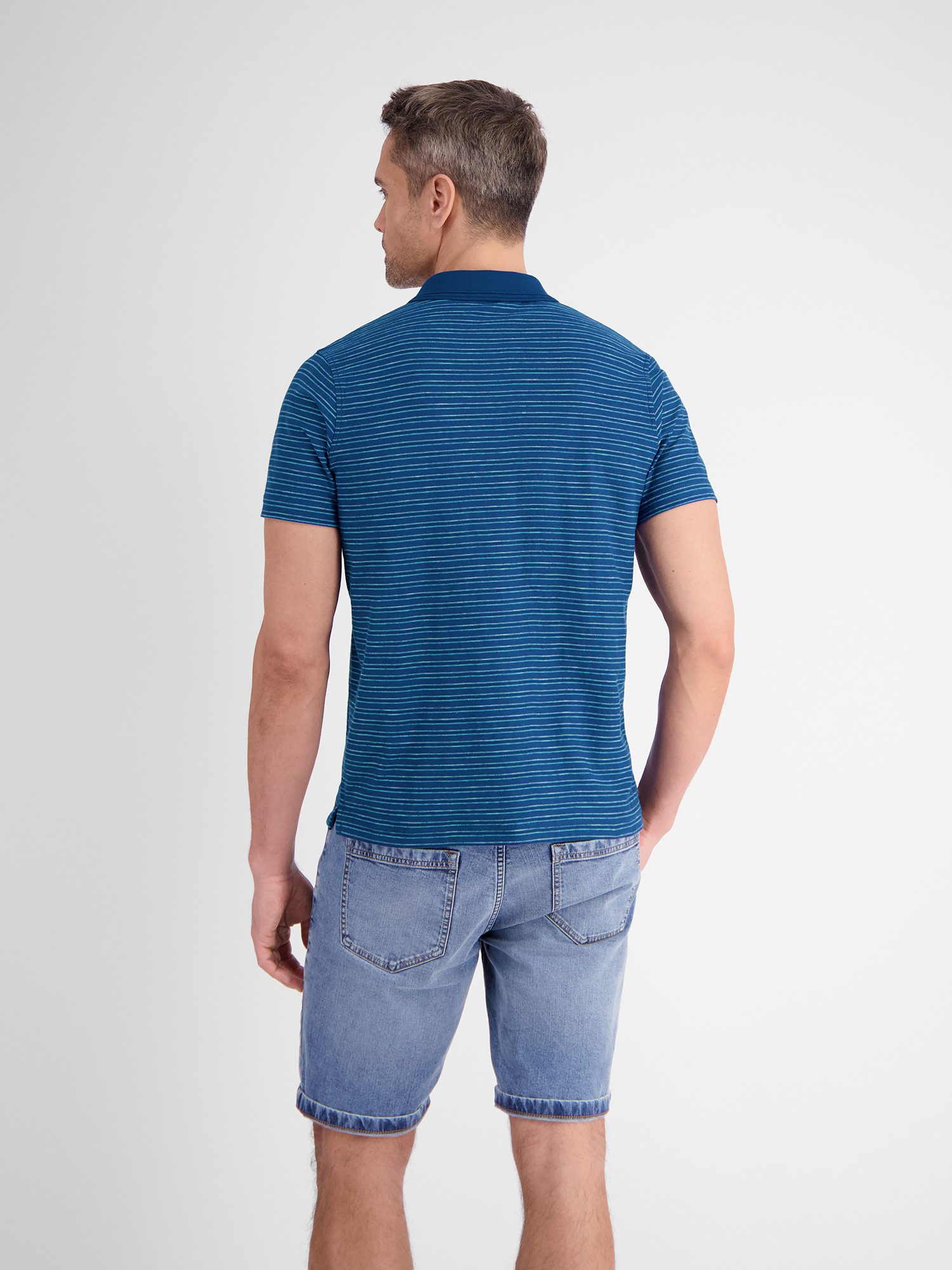 Lerros Poloshirt LERROS heren poloshirt, gestreept
