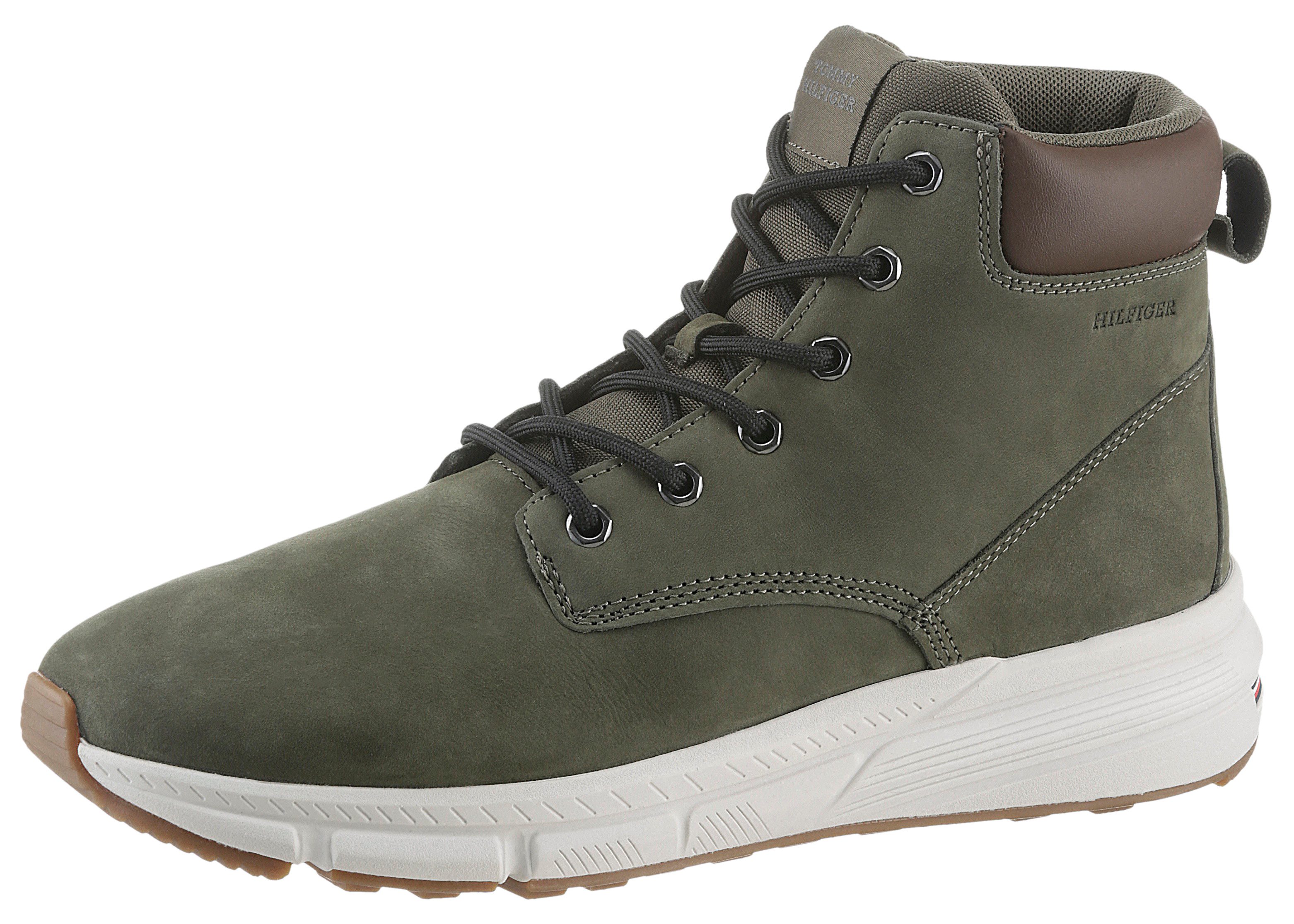 Tommy Hilfiger Veterschoenen LIGHT HILIFIGER NBK HYBRID BOOT freizeitschoen, laarzen, veterschoen met...