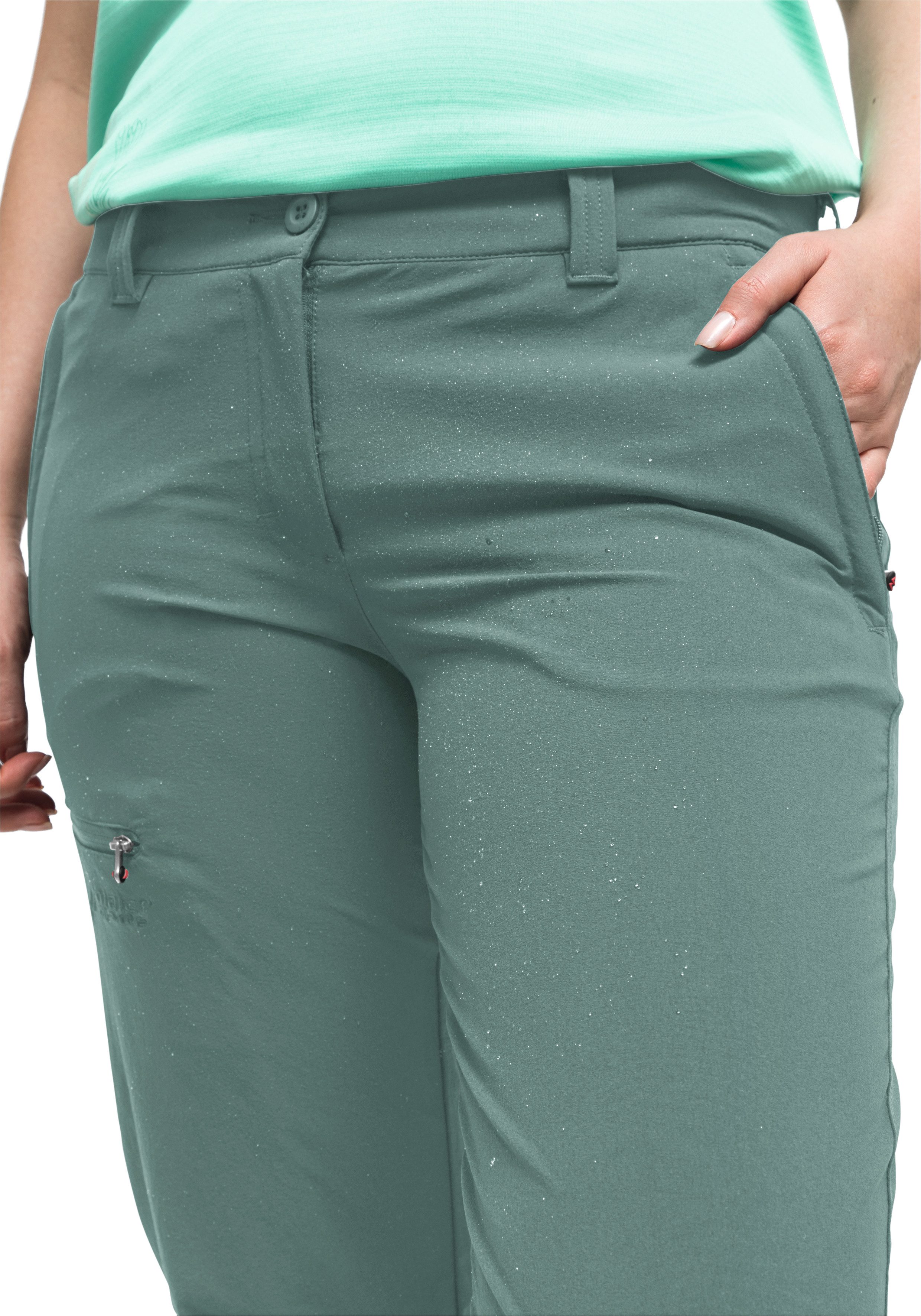 Maier Sports Functionele broek Lulaka 7/8 Dames wandelbroek, ventilerende en elastische outdoorbroek