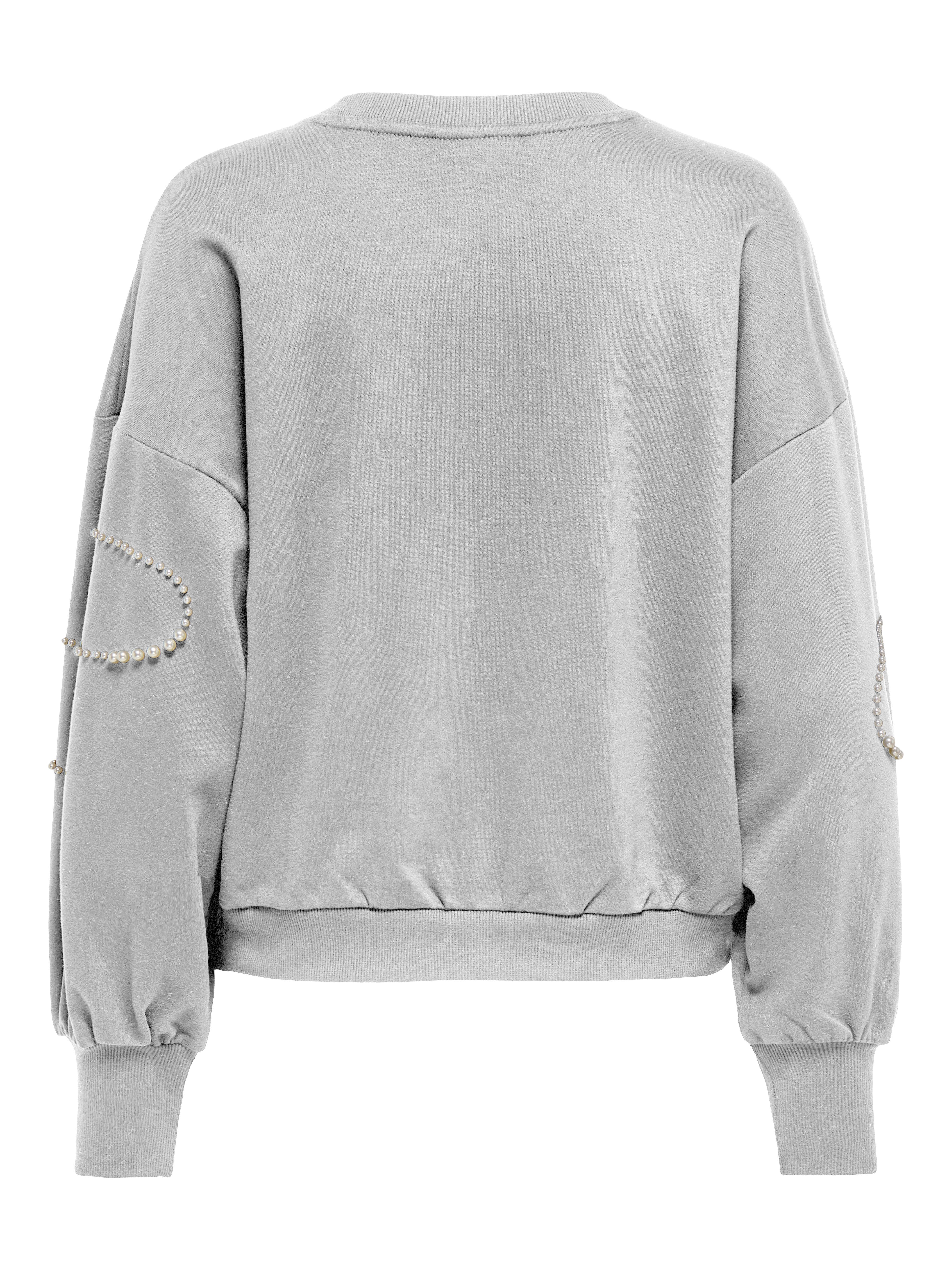 Only Sweatshirt ONLBROOK L/S PEARL DETAIL CS SWT