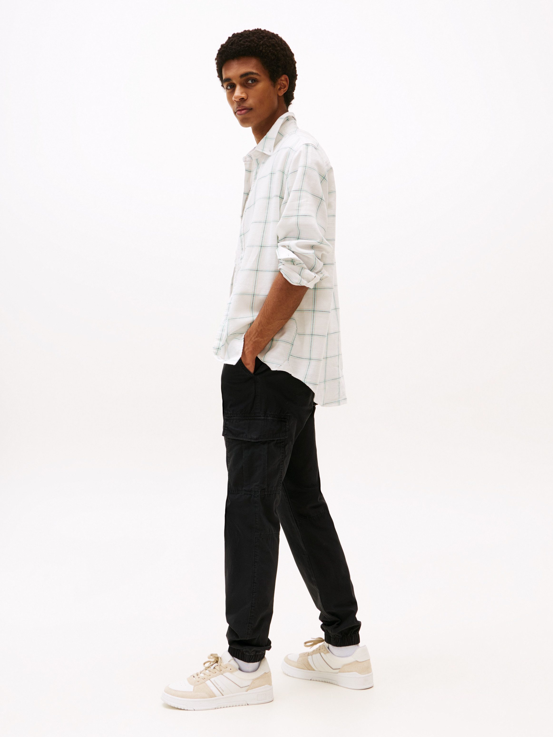 TOMMY JEANS Cargobroek TJM AUSTIN RIPSTOP CARGO