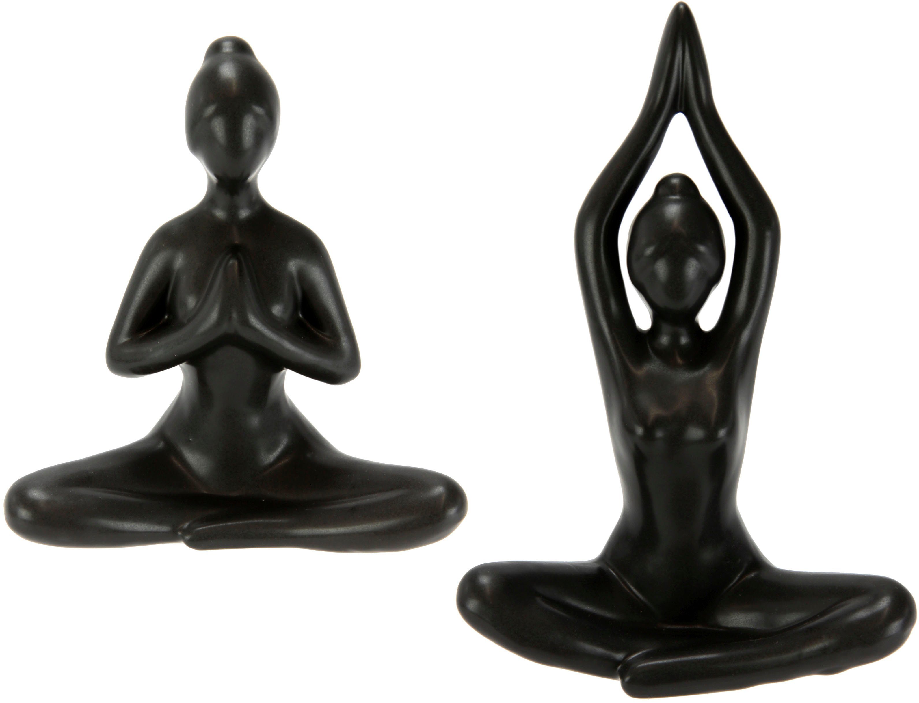 I.GE.A. Decoratief figuur Yoga-Frau