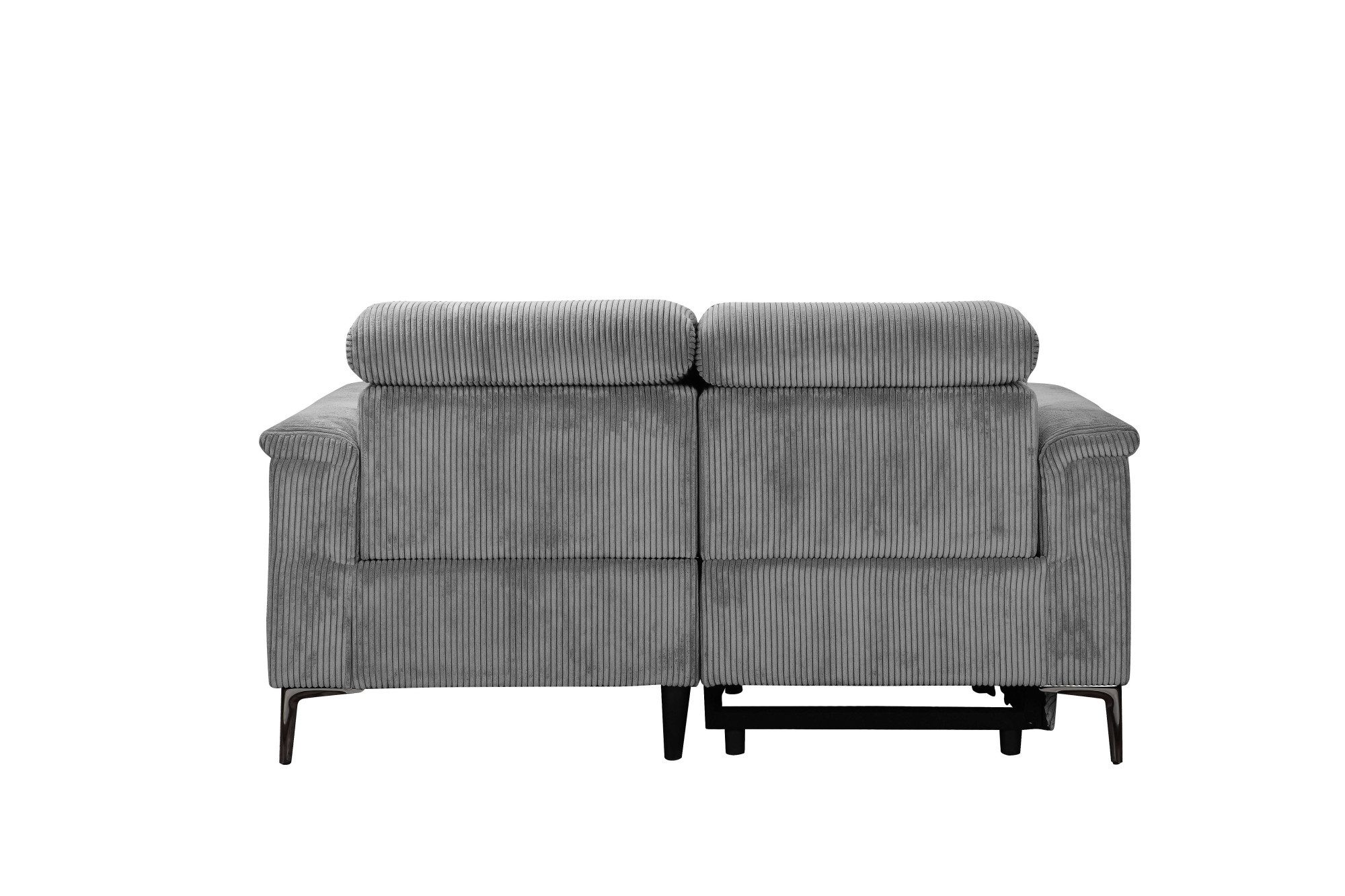 Places of Style 2-zitsbank Lund in Cord, met handmatige of elektrische