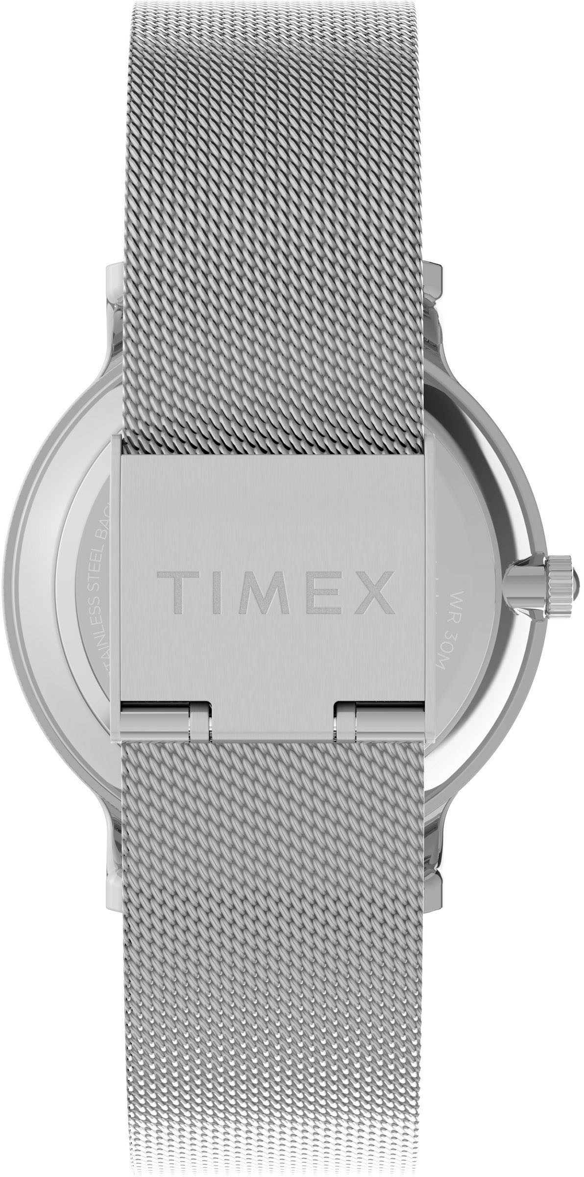 Timex Kwartshorloge Transcend Polshorloge, dameshorloge, roestvrijstalen band, analoog