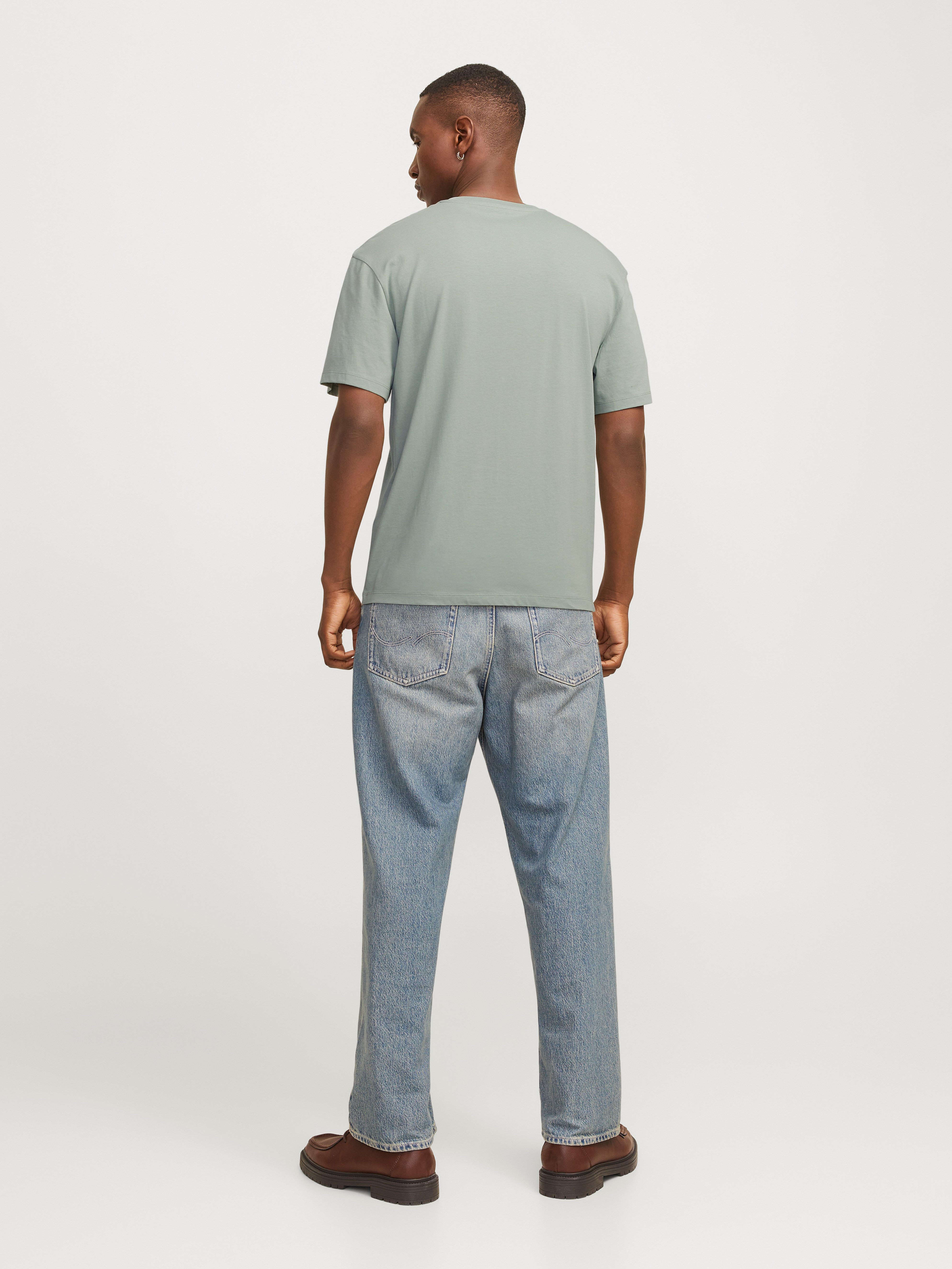 Jack & Jones Shirt met ronde hals JJECORP GRAPHIC TEE SS O-NECK NOOS