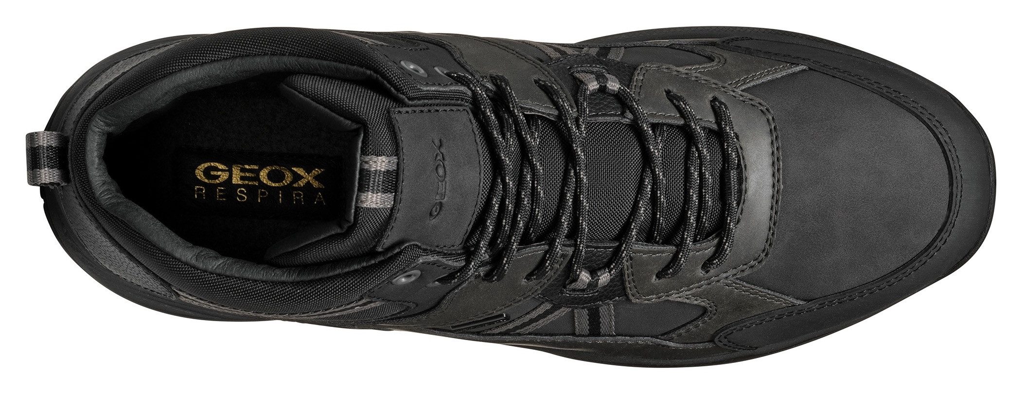 Geox Sneakers U TERRESTRE B ABX F High top sneaker, veterschoenen, vrijetijdsschoen in TEX-uitvoering