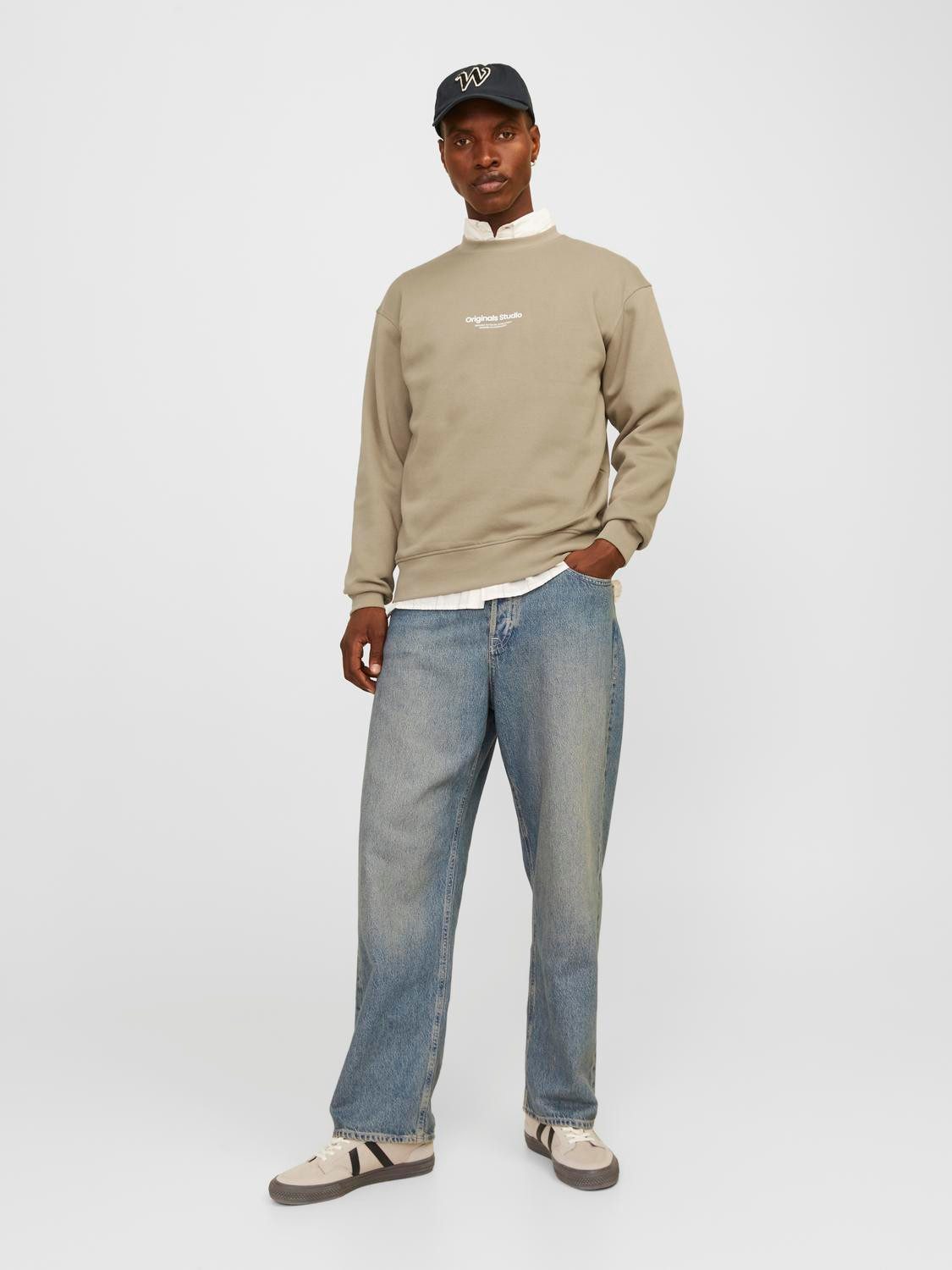 Jack & Jones Sweatshirt JORVESTERBRO SWEAT CREW NECK NOOS