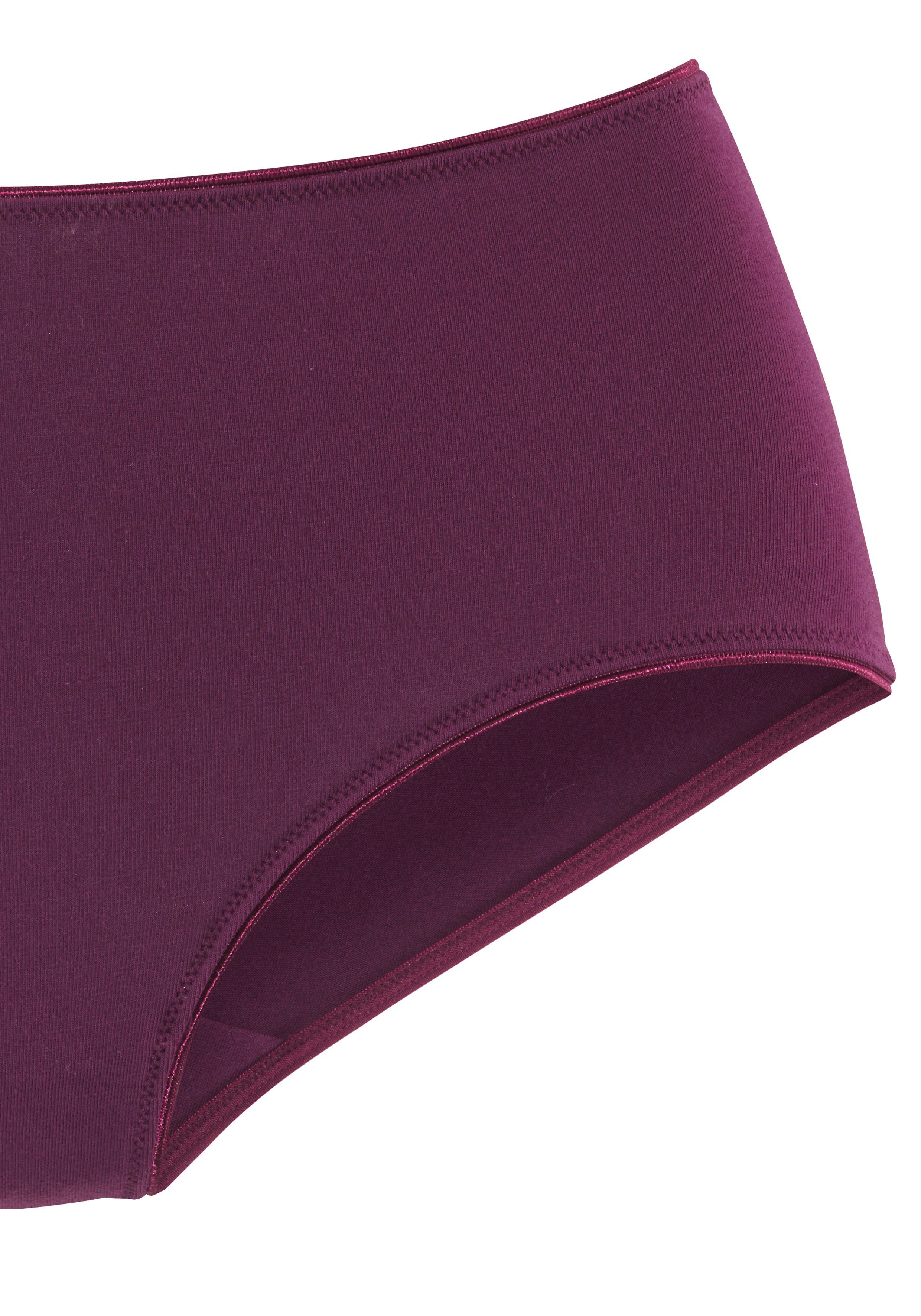 Lascana Tailleslip van katoen met mooie opbergdoos (Set van 5)