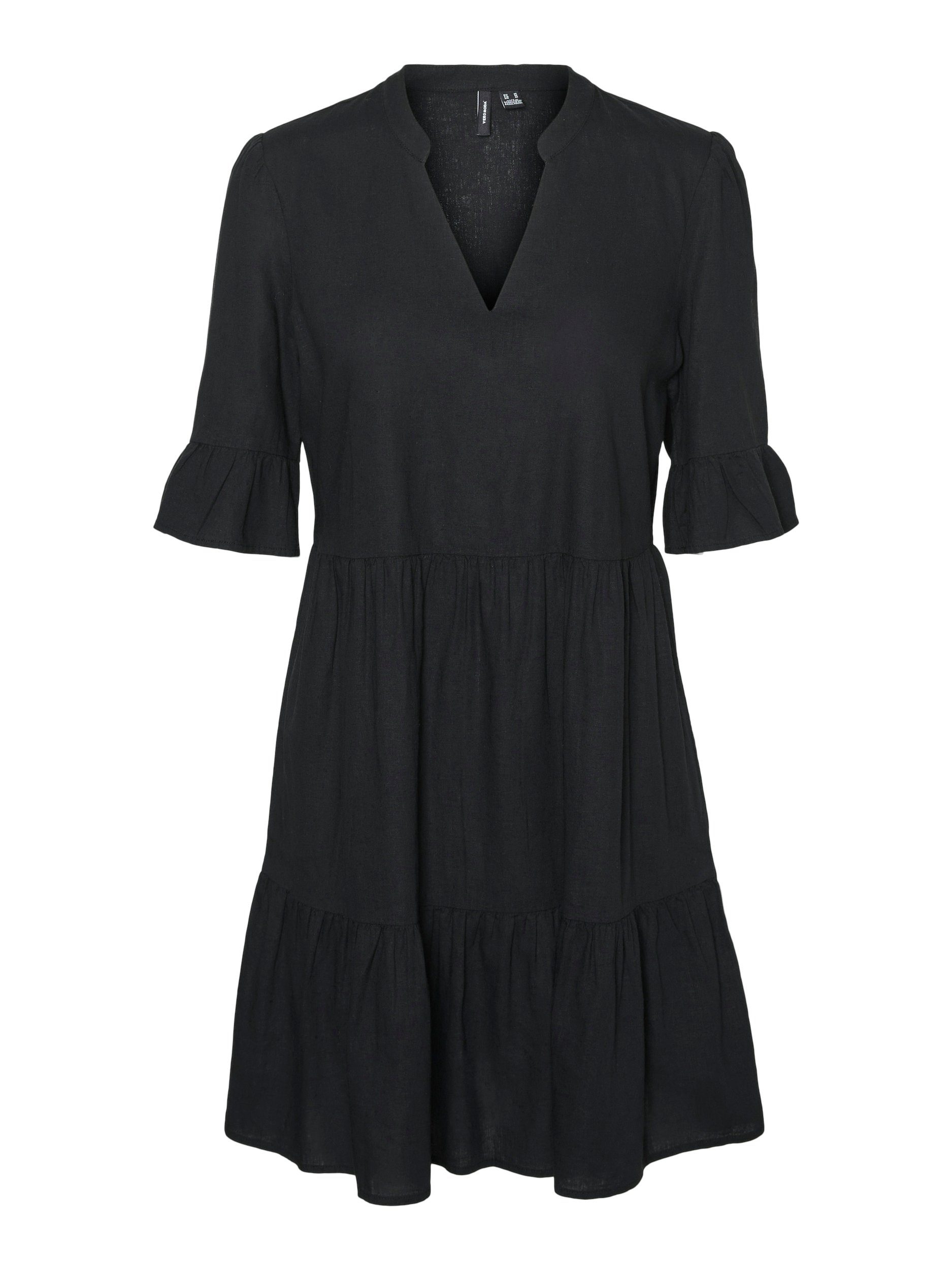 Vero Moda Mini-jurk VMLINN 2 4 SHORT DRESS WVN