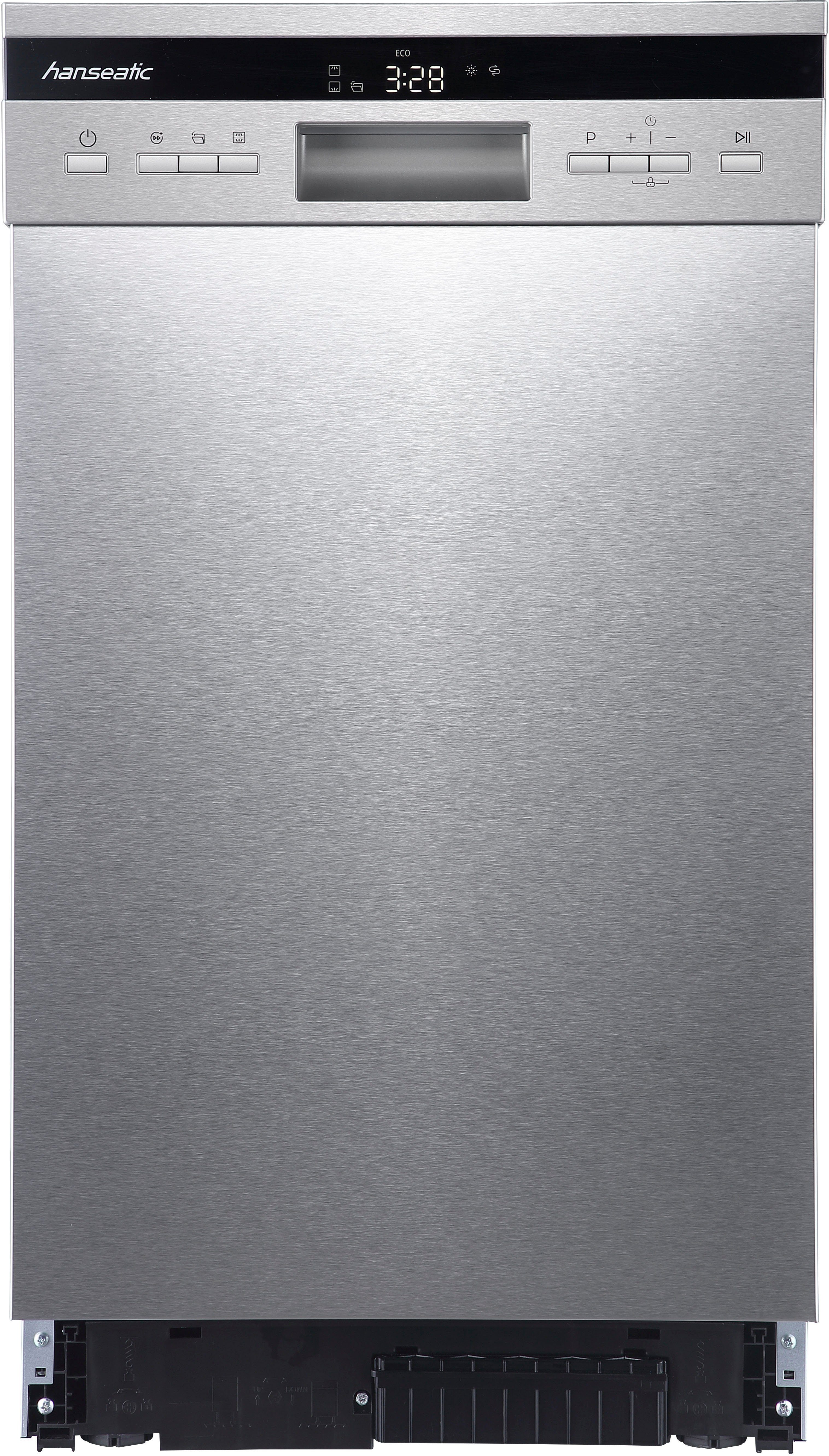 Hanseatic Onderbouwvaatwasser HGU4582C10T7736EI, 81,5 cm x 44,8 cm