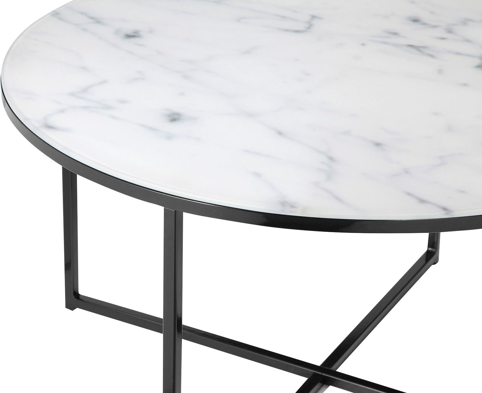 SalesFever Salontafel Tafelblad in marmerlook