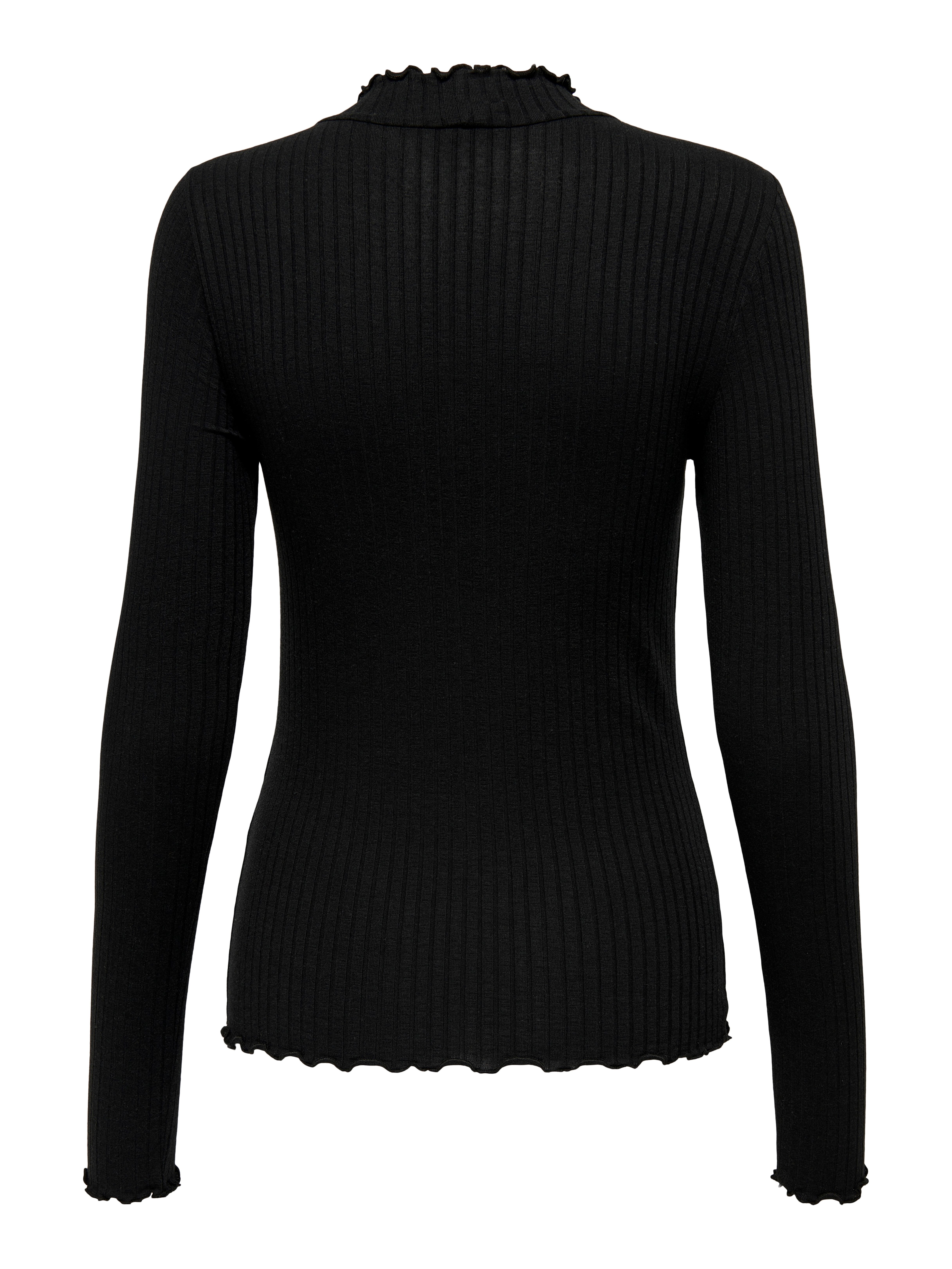 JDY Blouse met lange mouwen JDYFRANSISKA L/S HIGHNECK TOP JRS NOOS