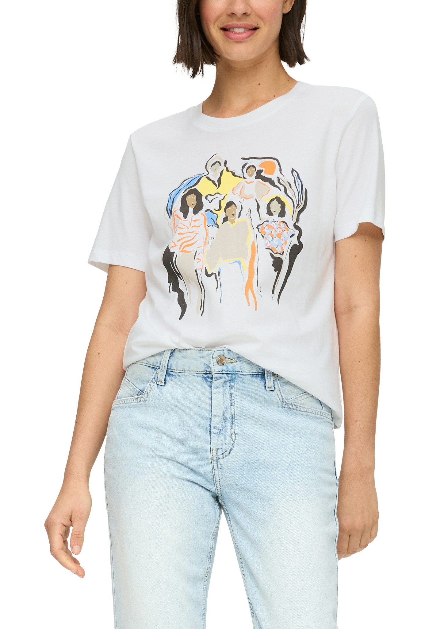 S.Oliver RED LABEL T-shirt met motiefprint
