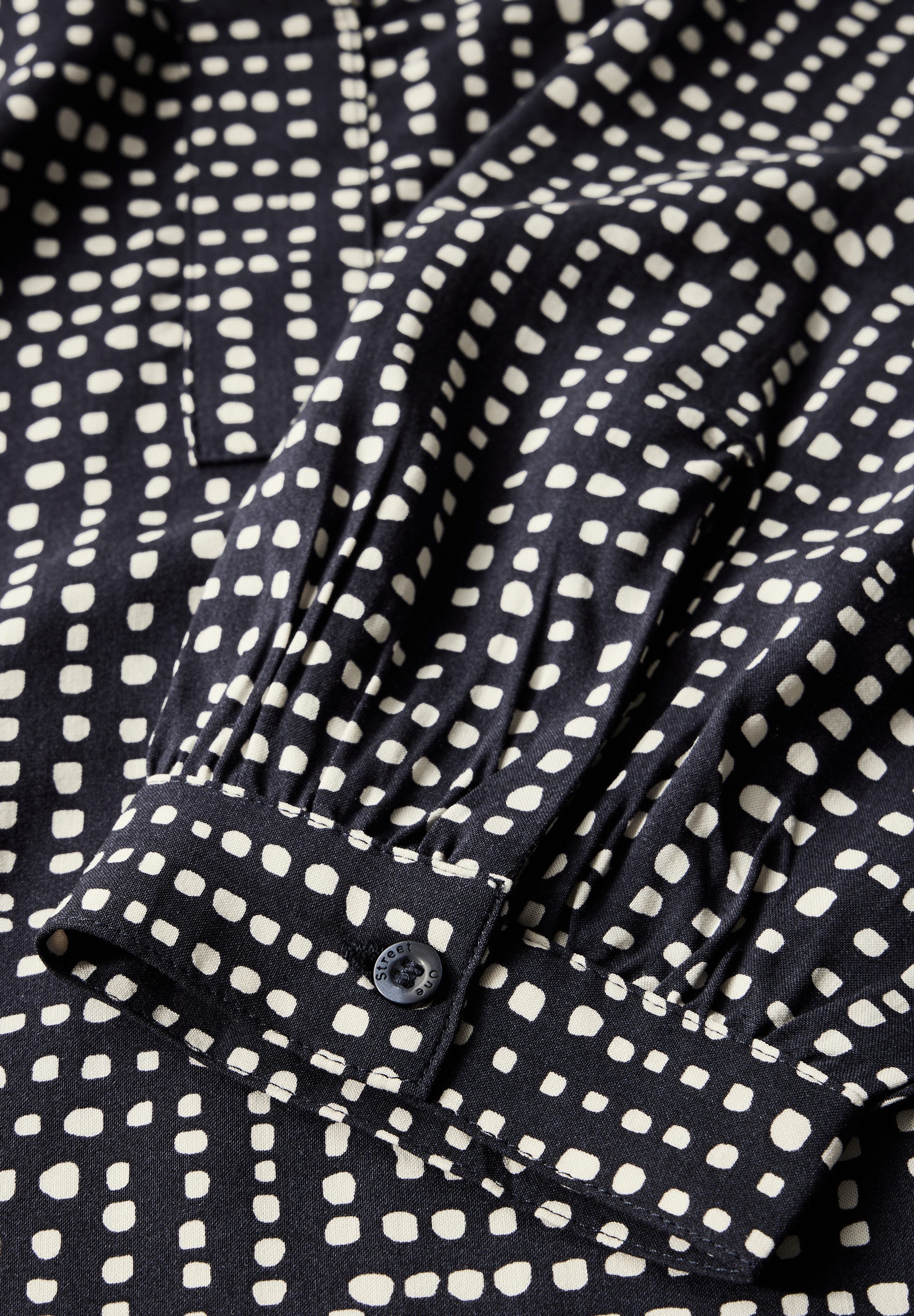 STREET ONE Blouse met lange mouwen met print all-over