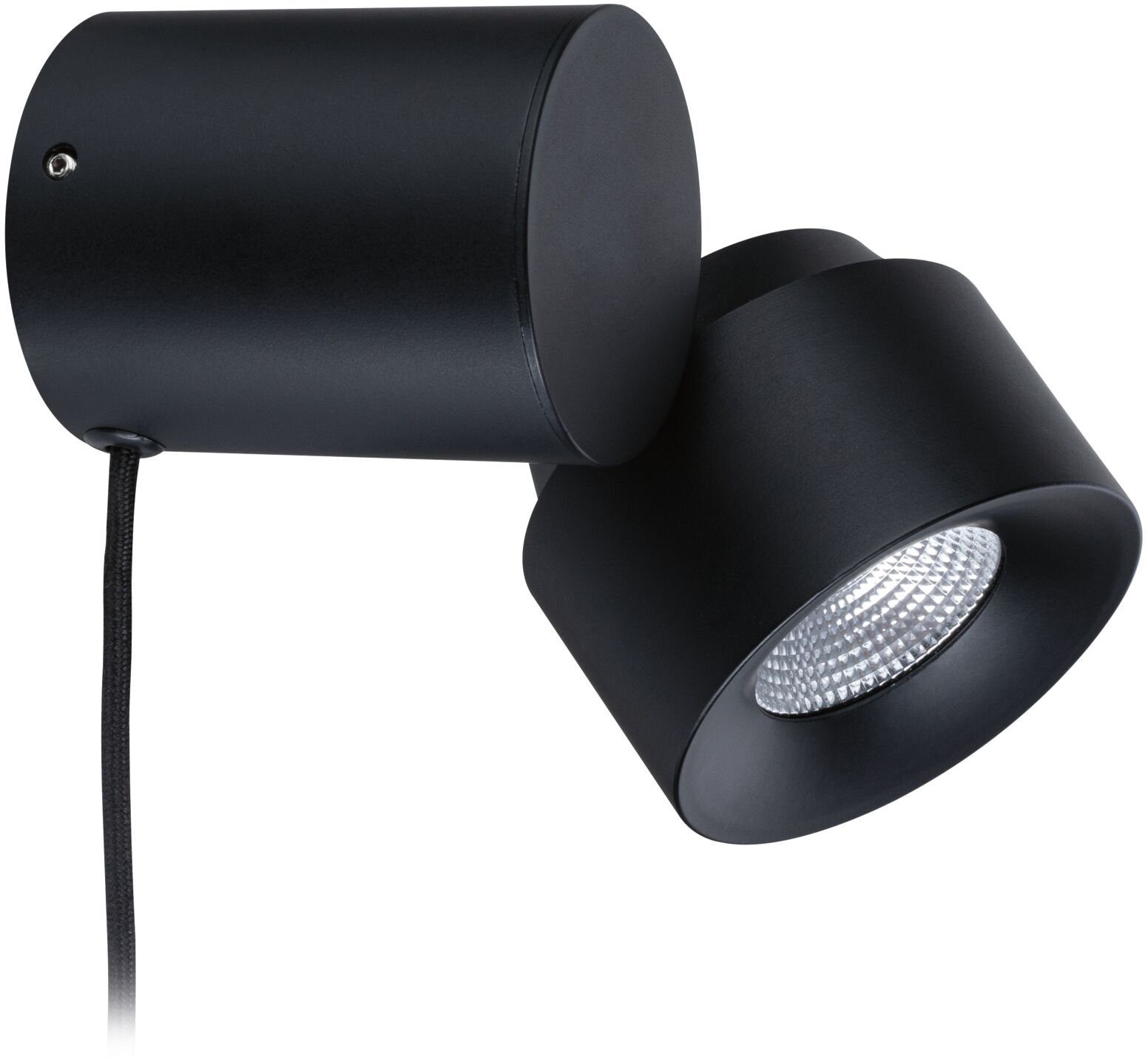 Paulmann Tafellamp Puric Pane LED, dimbaar, zwart/grijs, metaal (1 stuk)