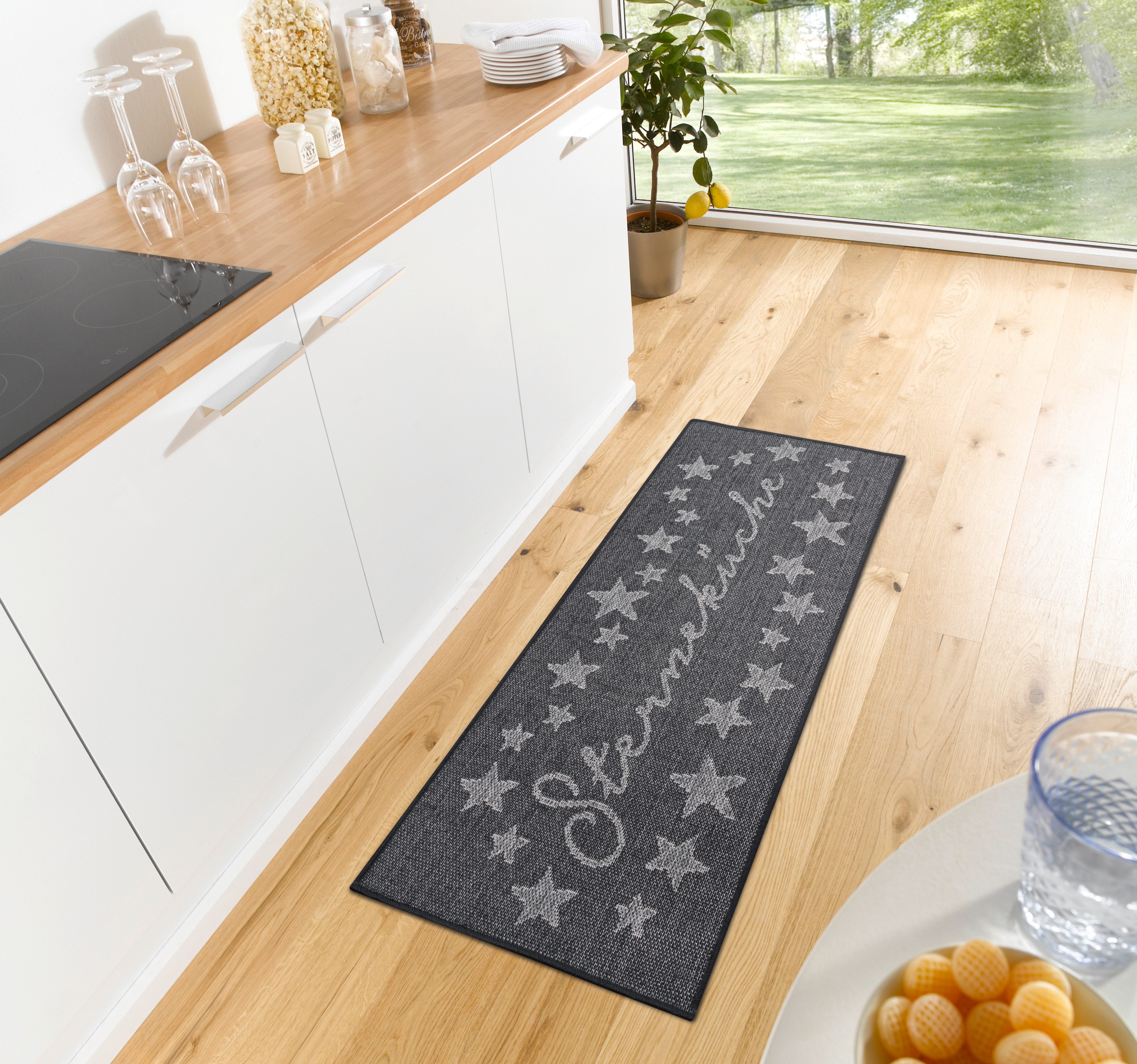 HANSE Home Keukenloper Topkeuken Loper, antislip, keukenkleed, keuken, vloerkleed, gemakkelijk in onderhoud, hal