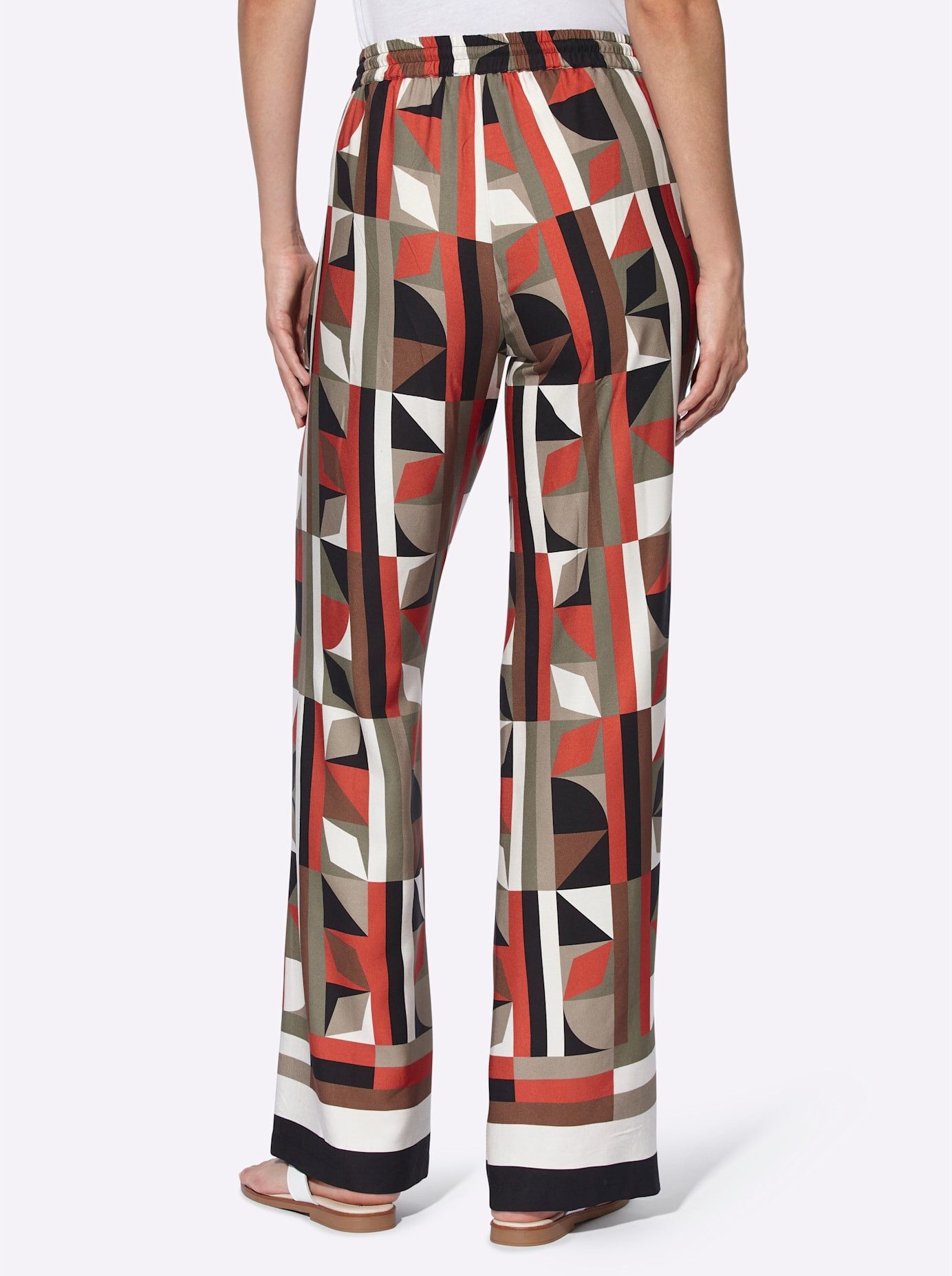 heine Geweven broek