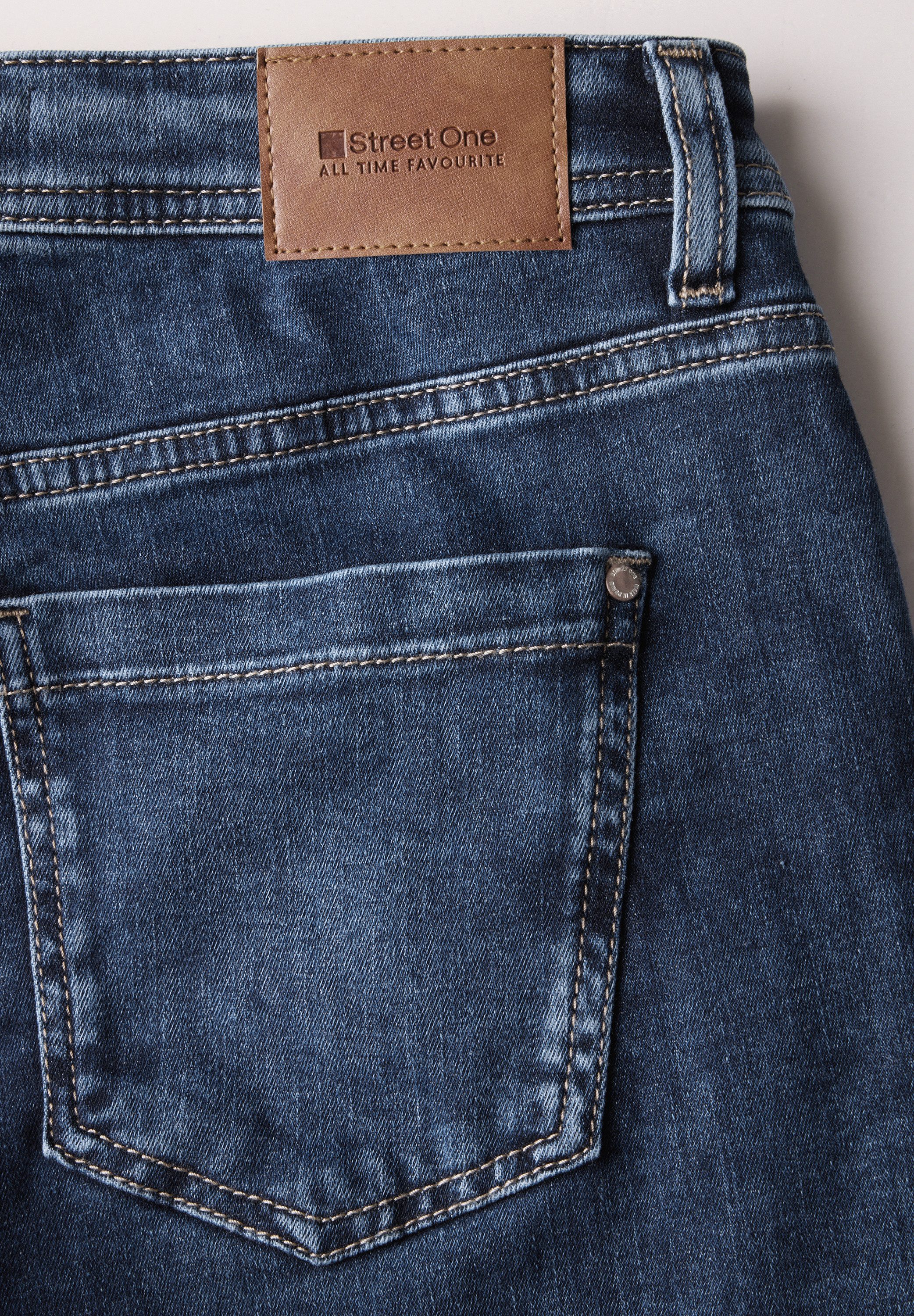 STREET ONE 7/8 jeans Style Jane in five-pocketsstijl