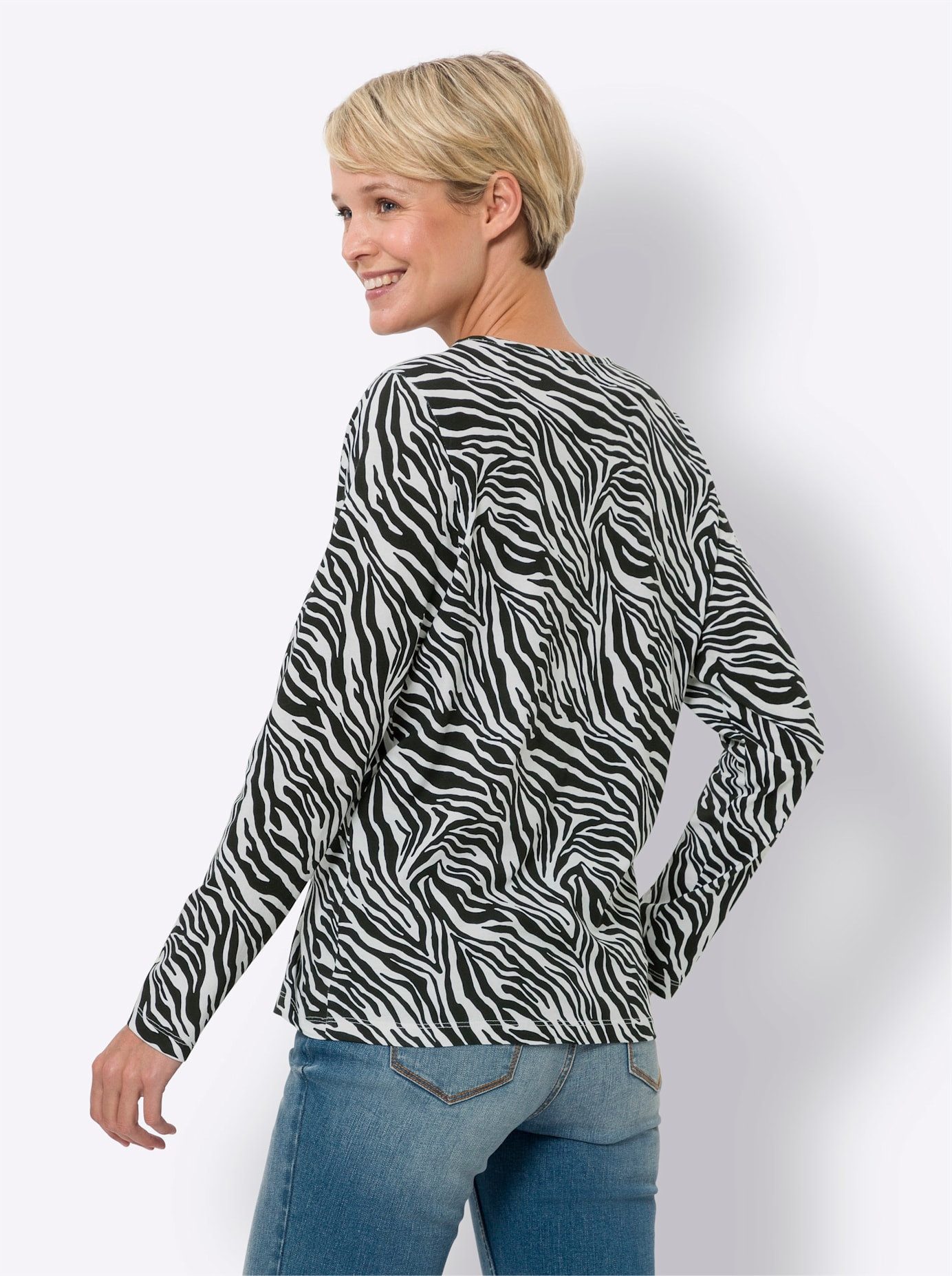 Classic Basics Shirt met lange mouwen (1-delig)