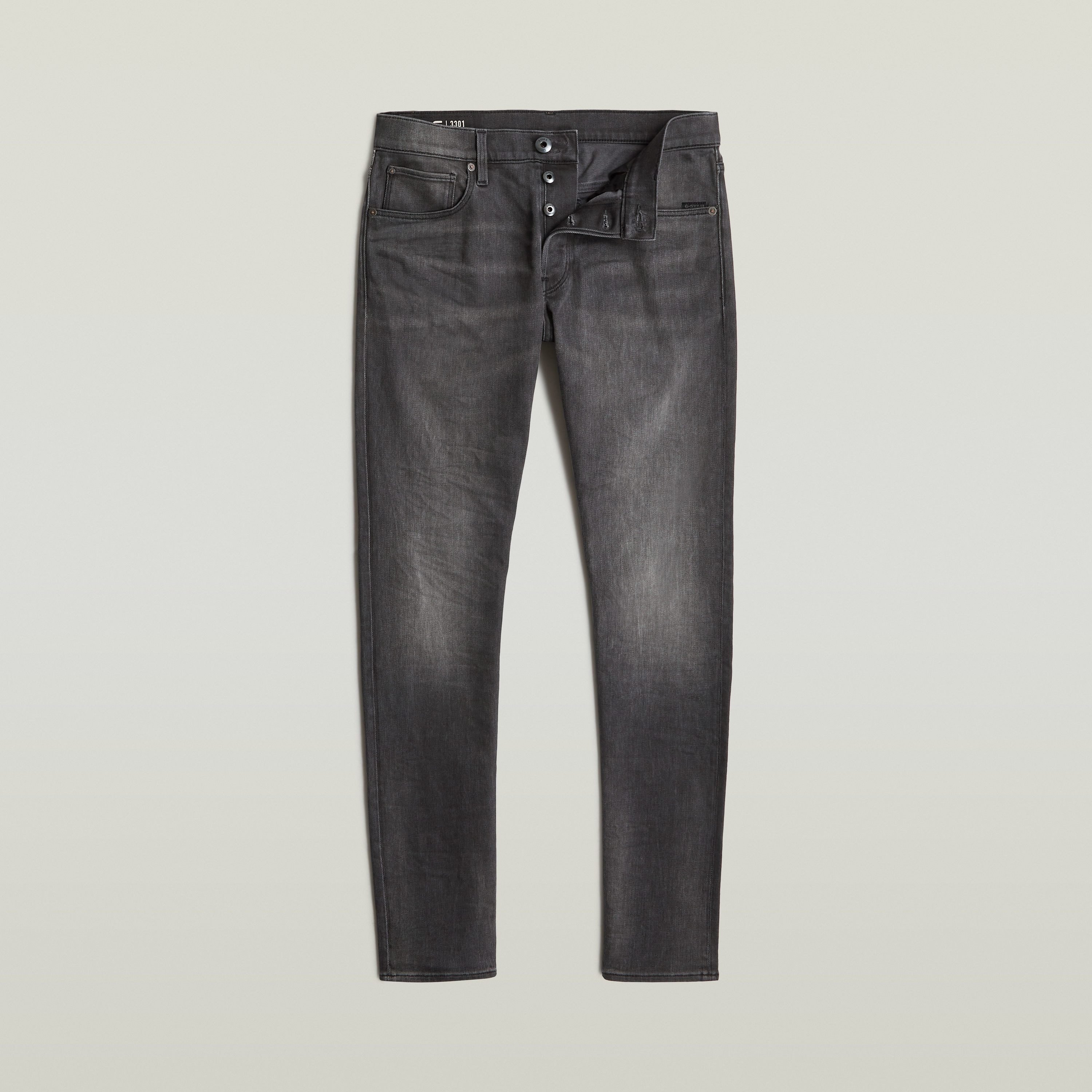 G-Star RAW Slim fit jeans 3301 Slim met mooie wassing en elastaan