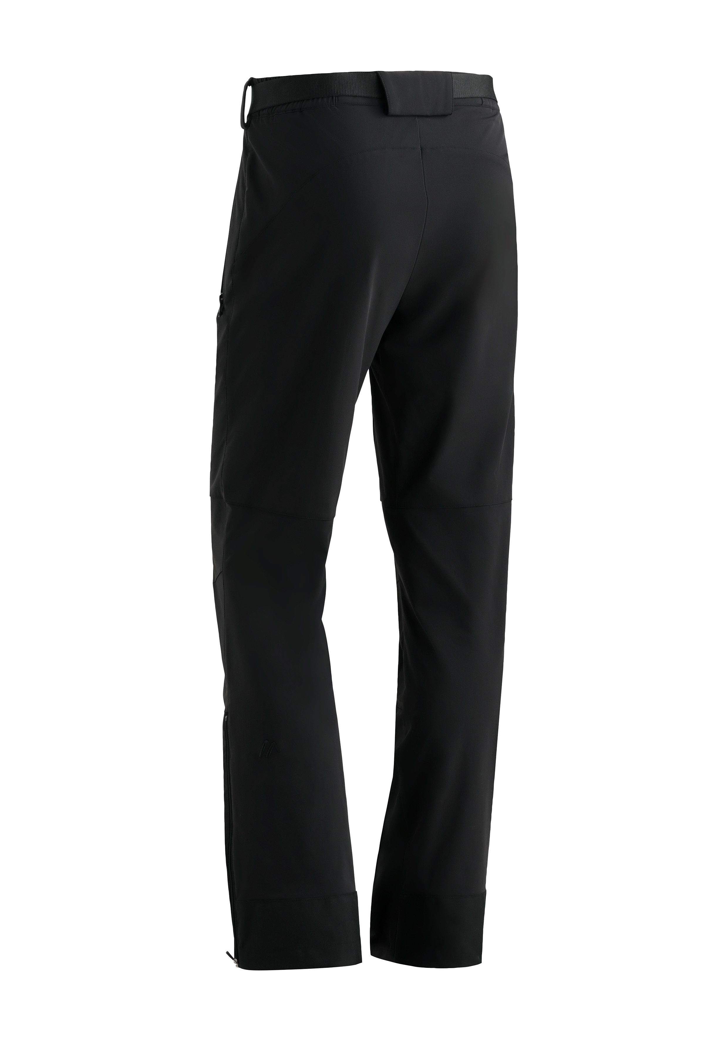 Maier Sports Outdoorbroek Halitit M Heren functionele broek, robuuste wandelbroek, 3 zakken + riem, regular fit