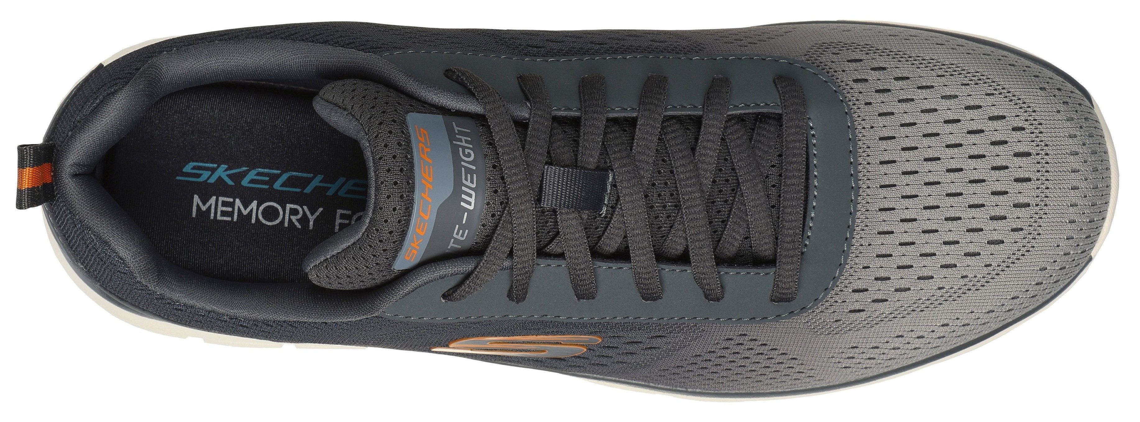 Skechers Sneakers TRACK-RIPKENT Vrijetijdsschoen, lage schoen, veterschoen in vegan uitvoering