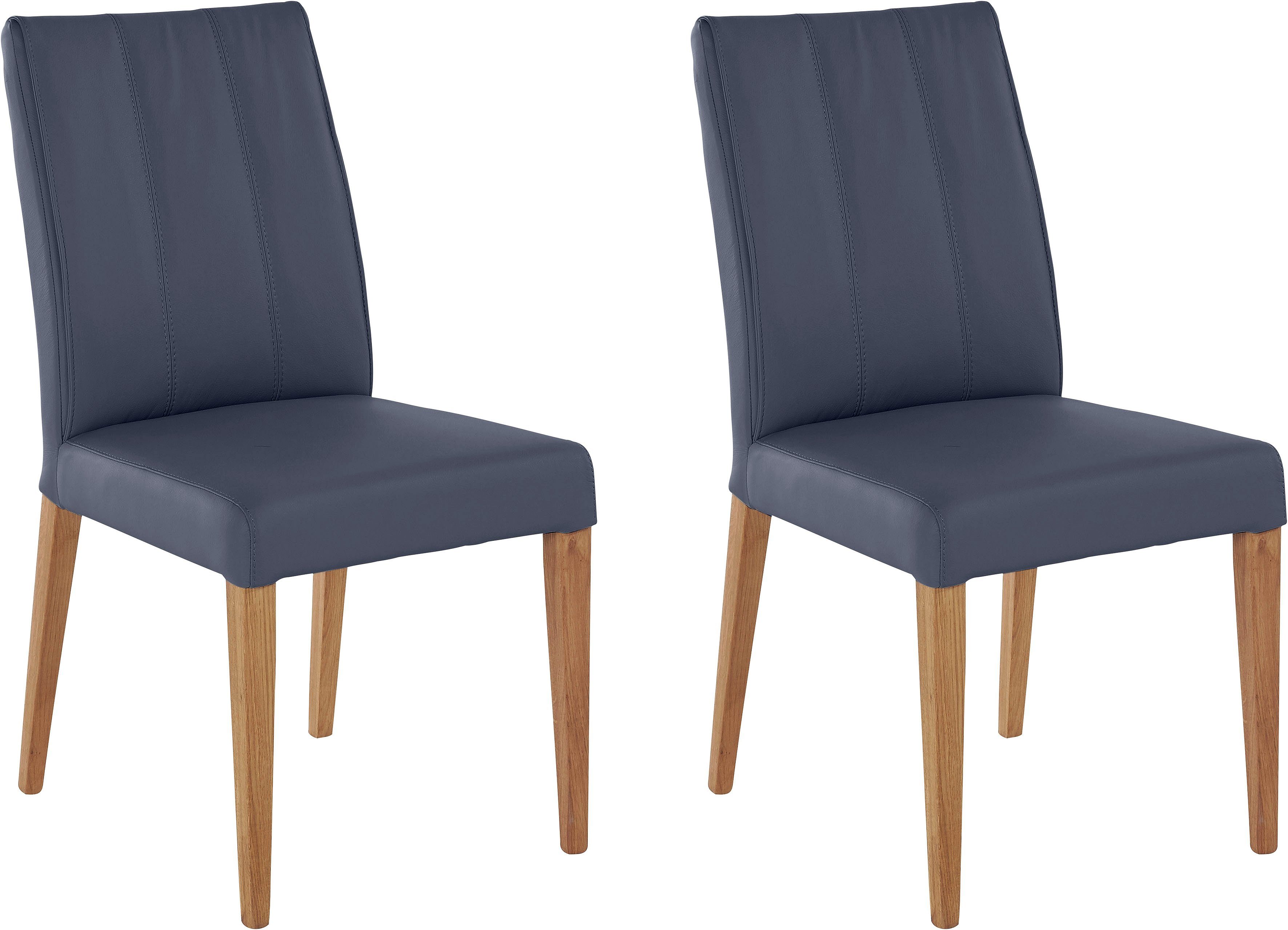 INOSIGN Eetkamerstoel Rugleuning met stiksels (2 stuks)