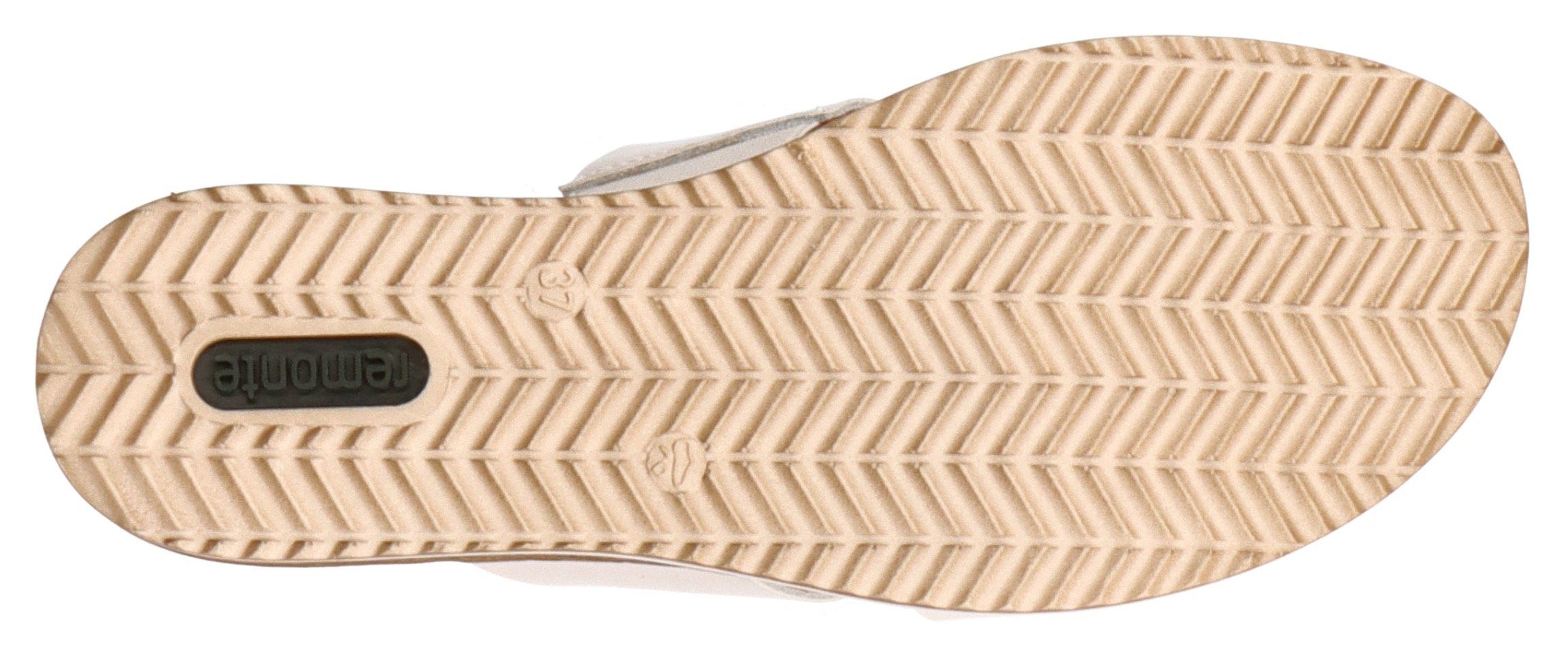 Remonte Slippers , sleehak, zomerschoen met mooie sierstrik