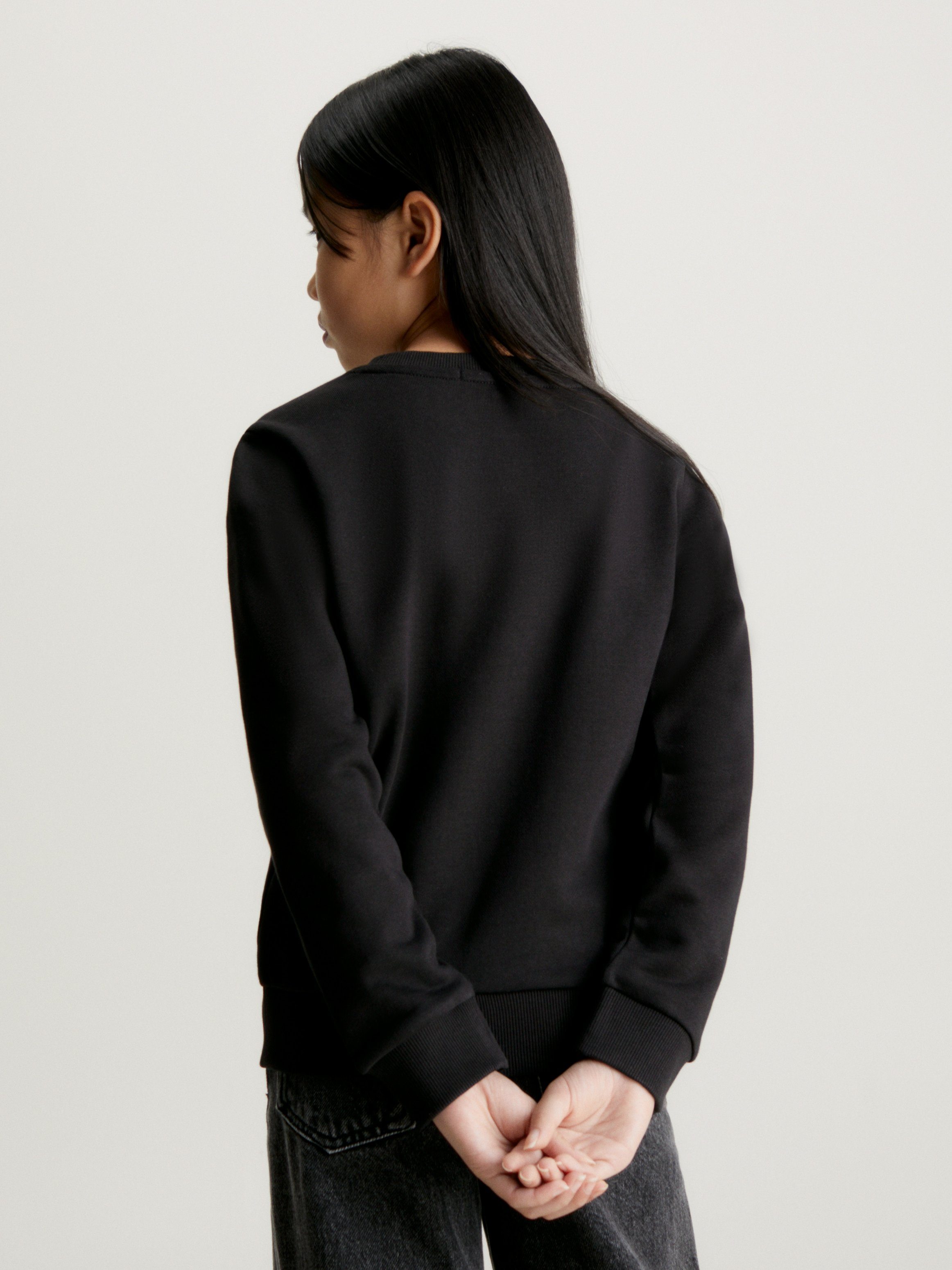 Calvin Klein Sweatshirt INST. LOGO REGULAR CN voor kinderen tot 16 jaar
