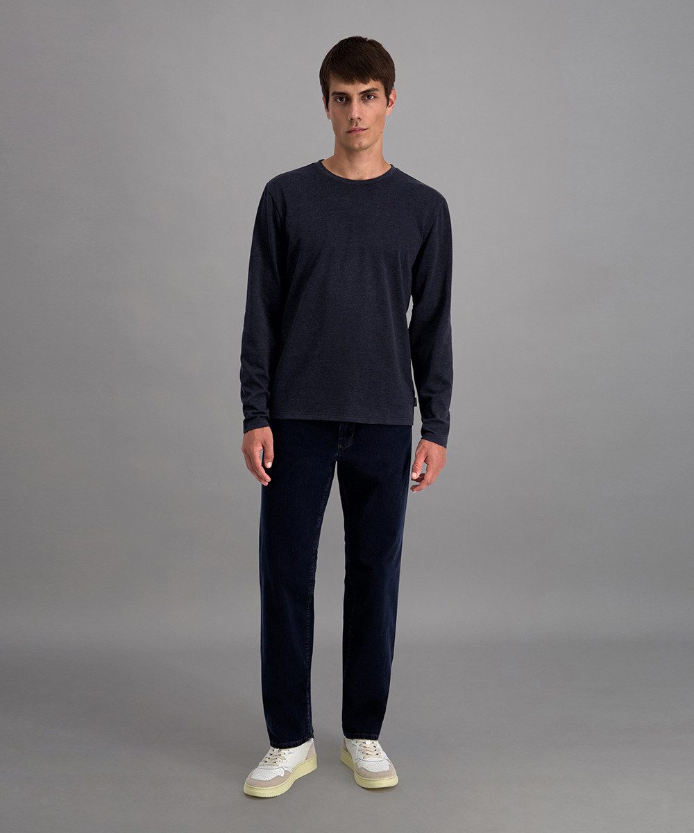 Pioneer Authentic Jeans Shirt met lange mouwen in normale pasvorm