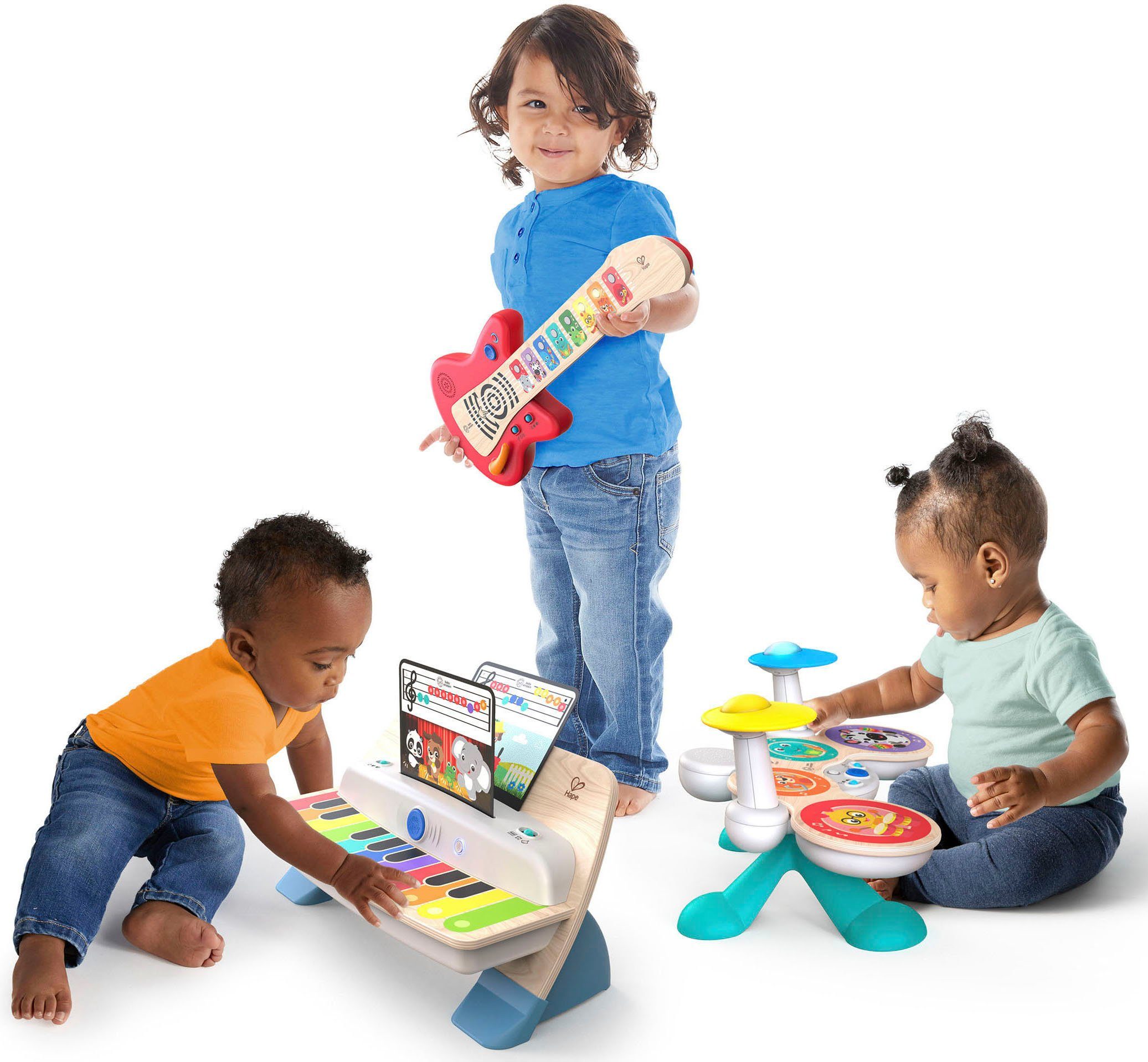 Hape Speelgoed-muziekinstrument Baby Einstein, Samen in Tune Piano™ aangesloten Magic Touch™