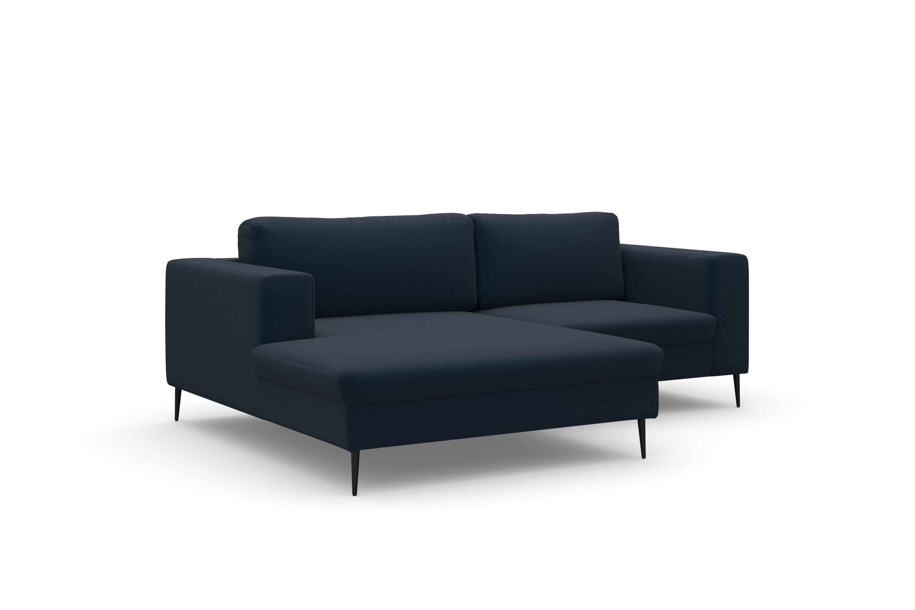 DOMO collection Hoekbank Modica compact en elegant, breedte 244, L-vorm